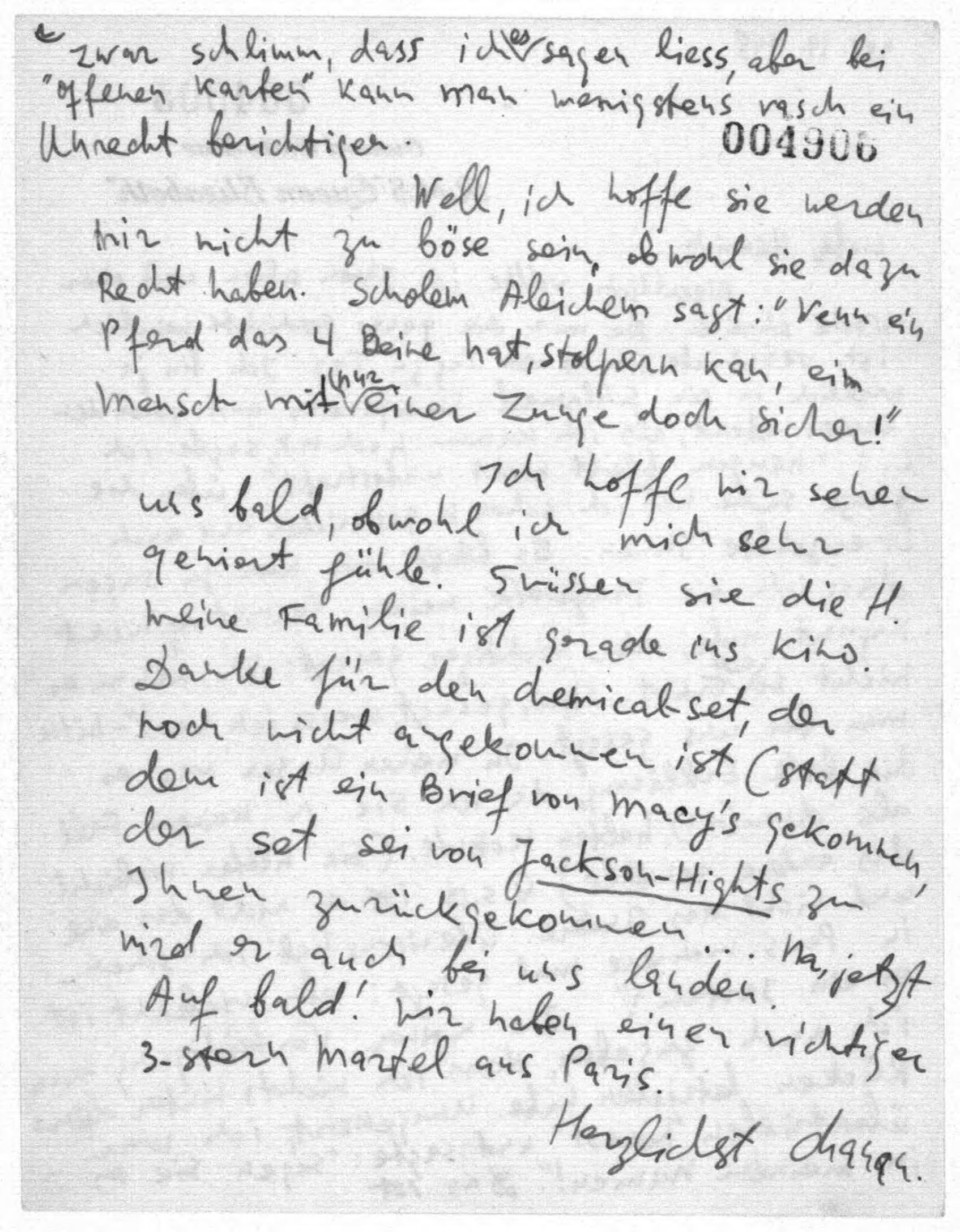 Scanned image of the current content page