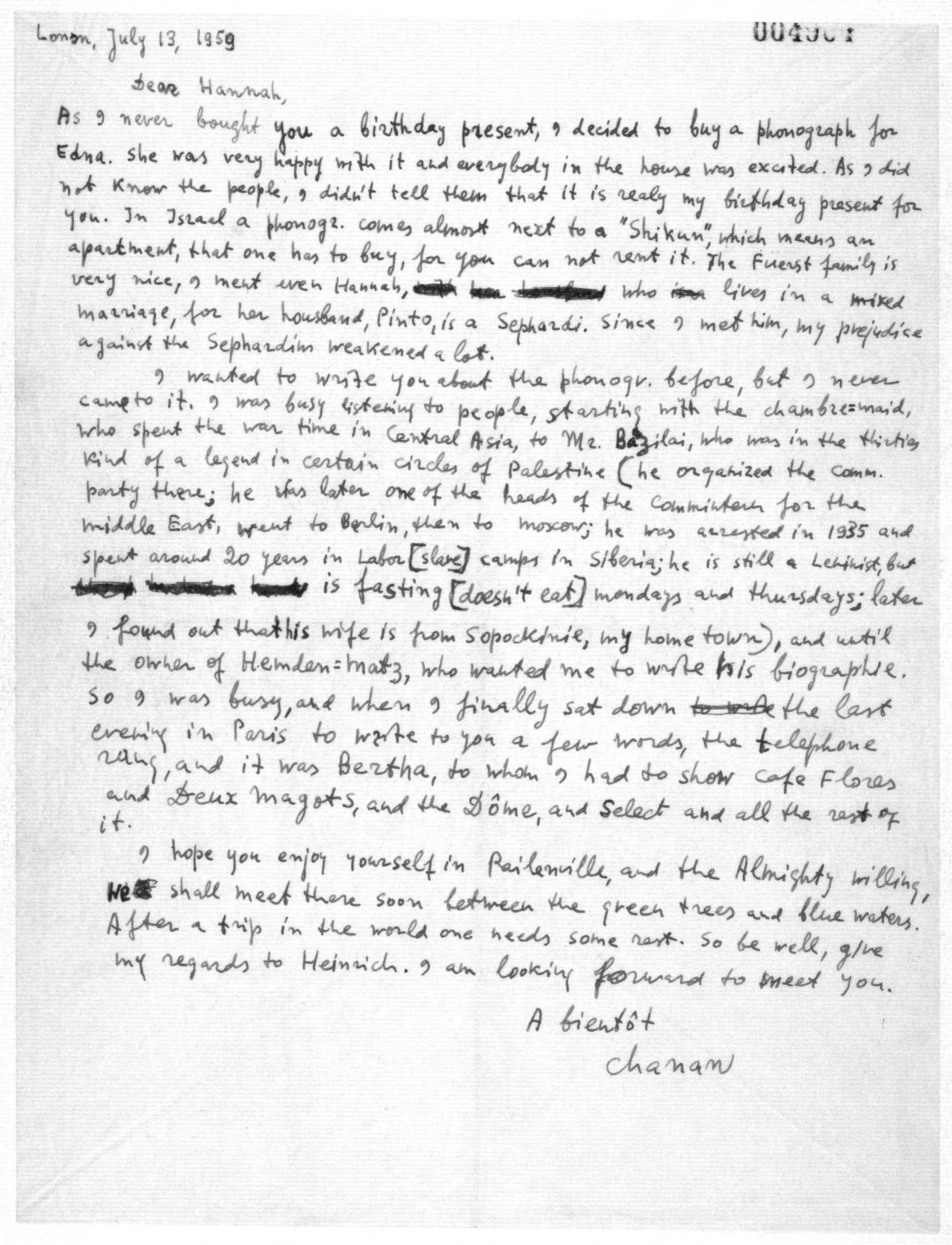 Scanned image of the current content page