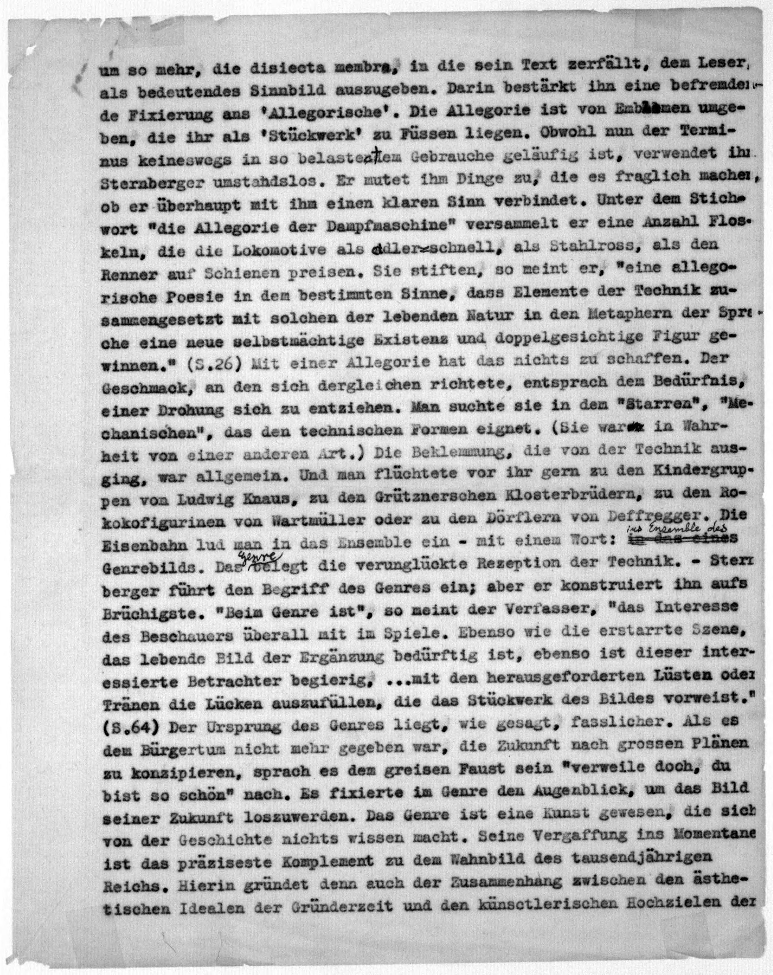 Scanned image of the current content page