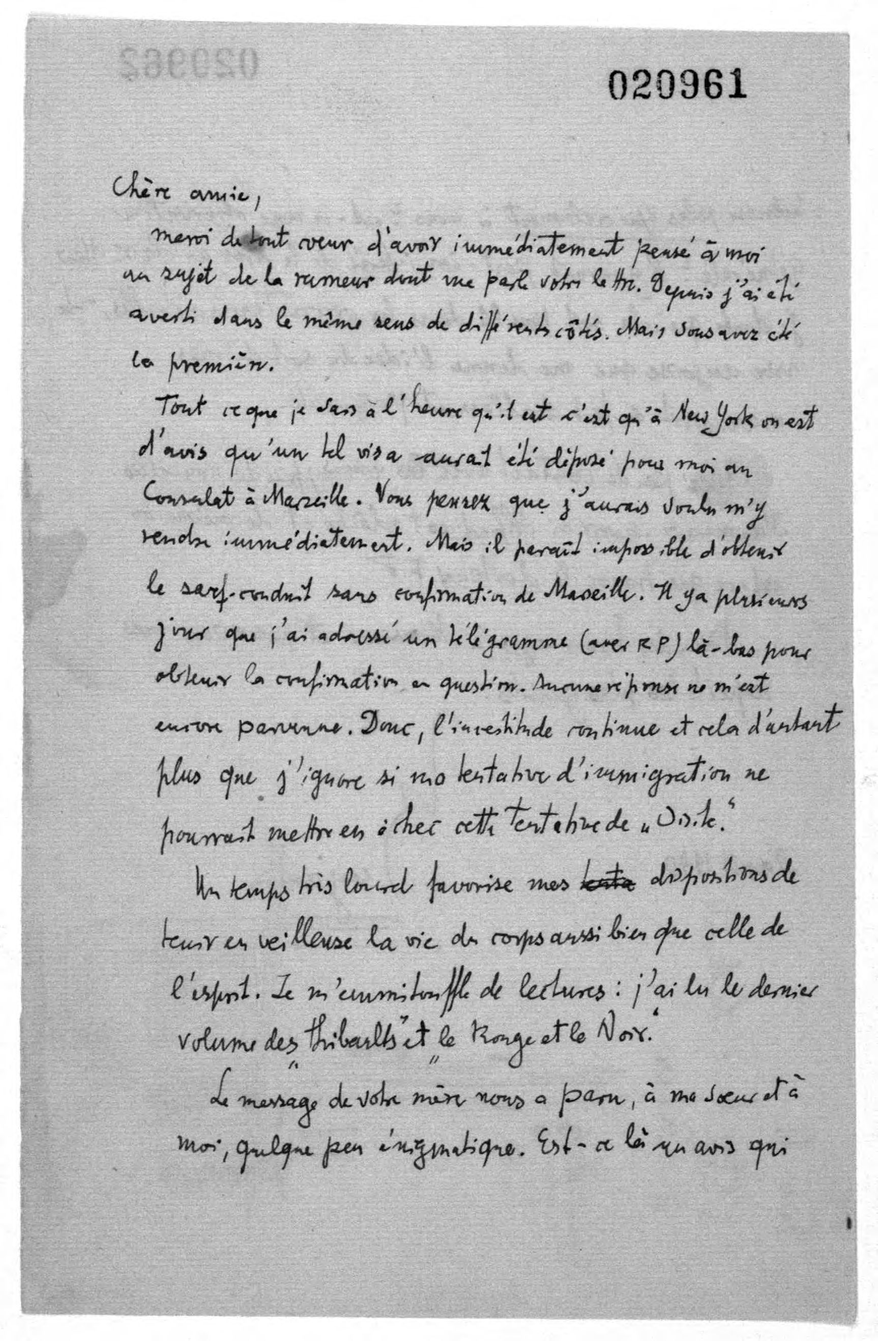 Scanned image of the current content page