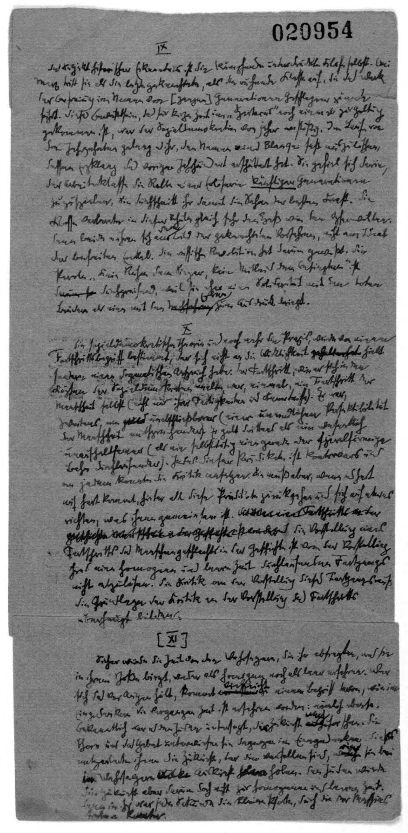 Scanned image of the current content page