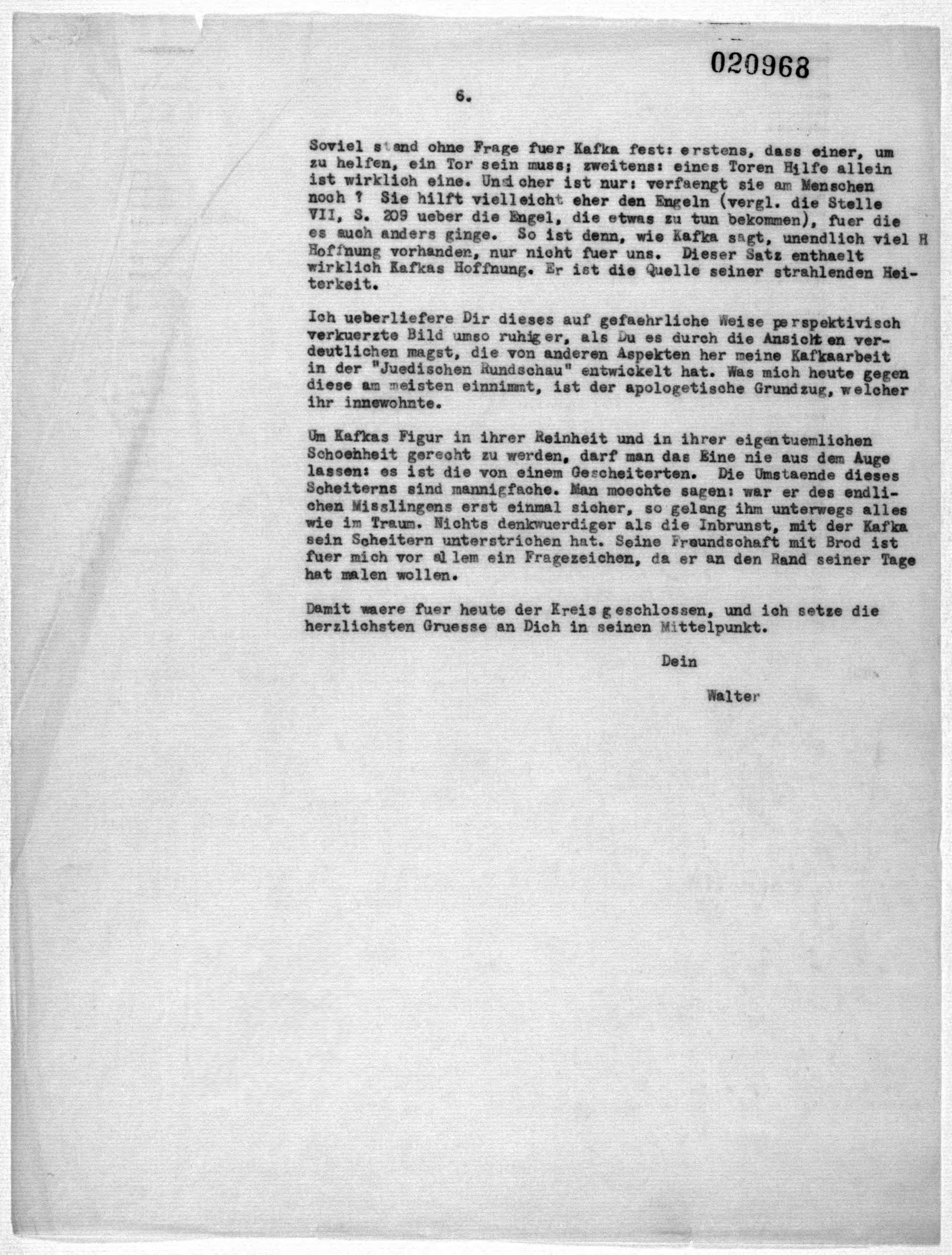 Scanned image of the current content page