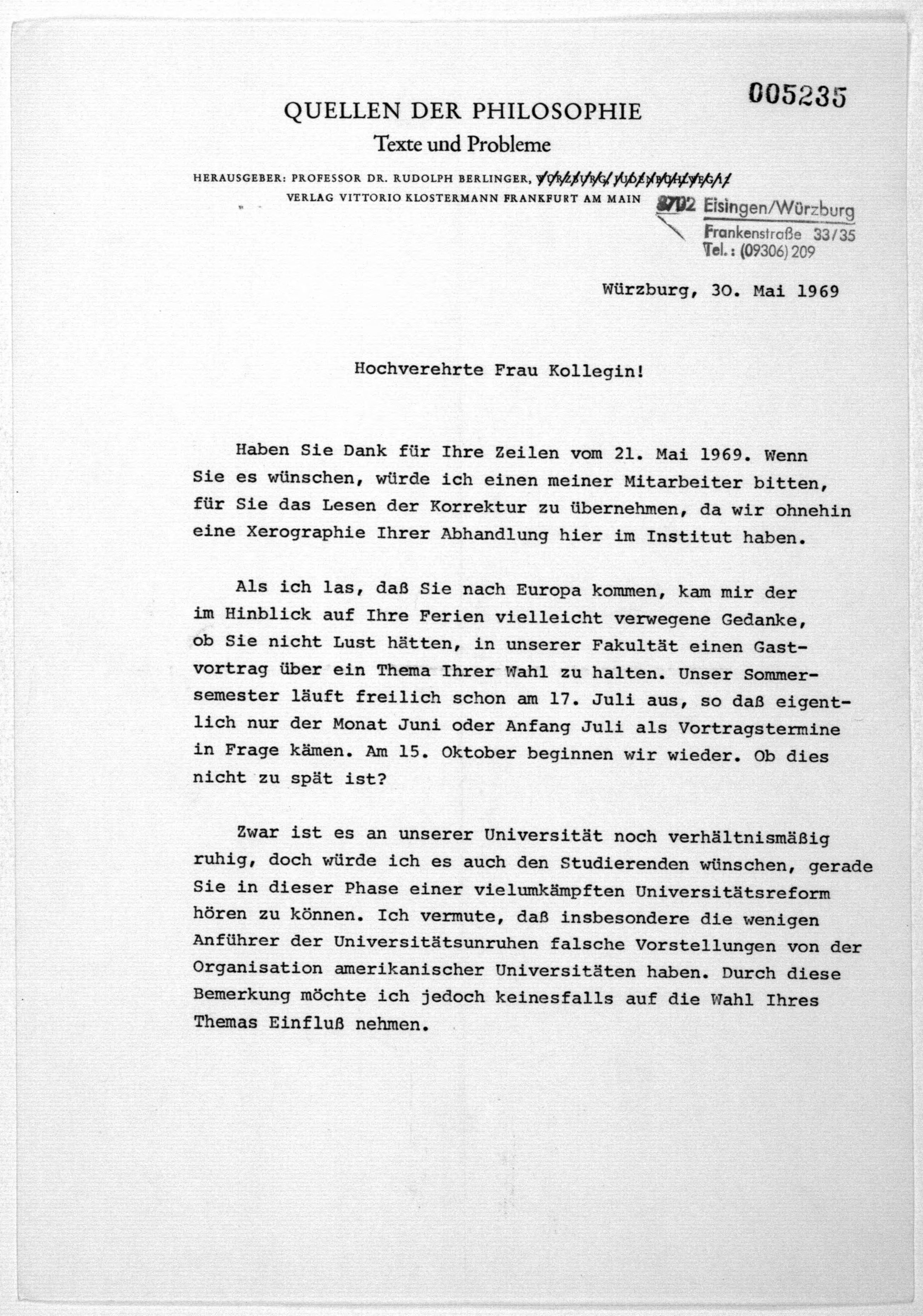 Scanned image of the current content page