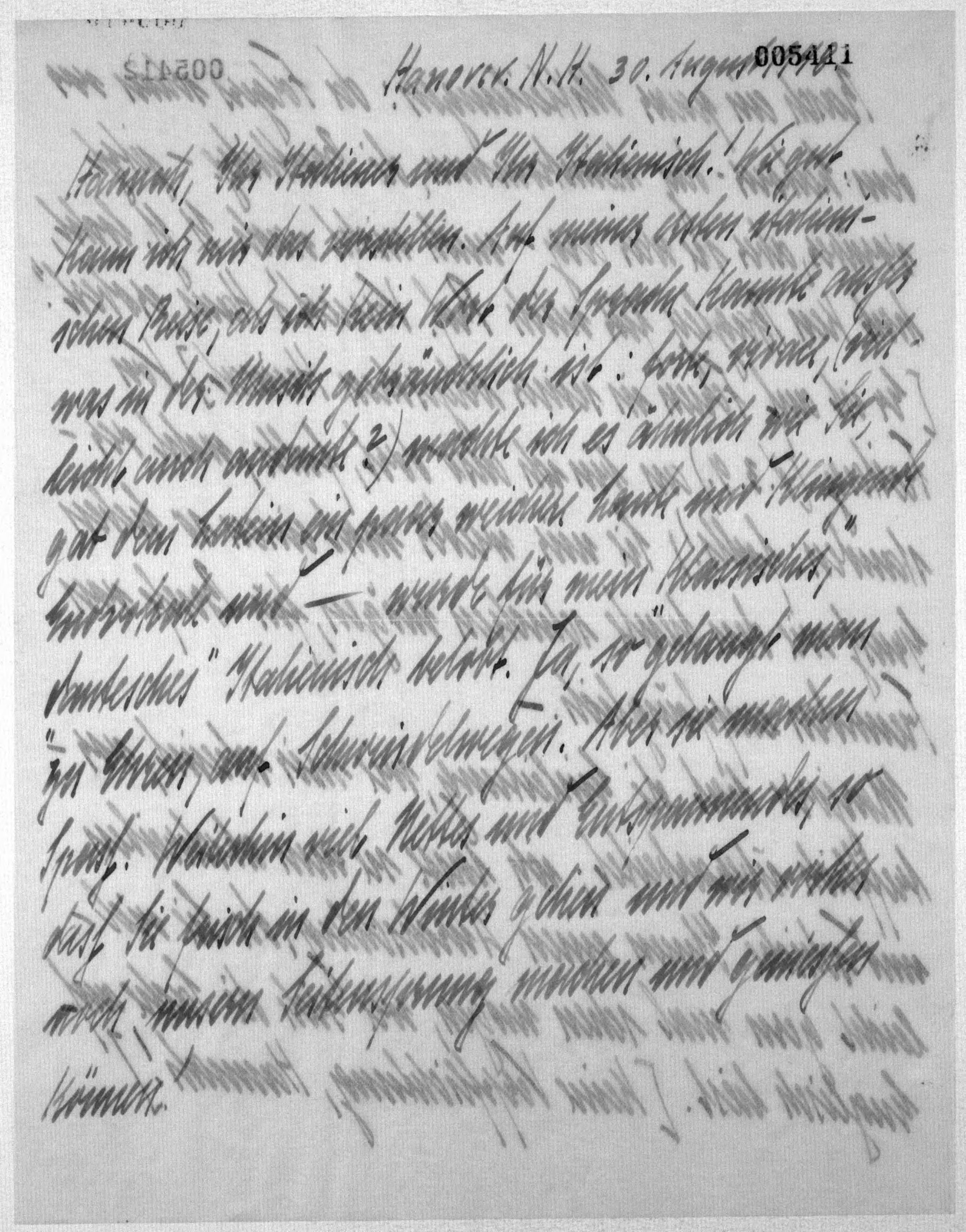 Scanned image of the current content page