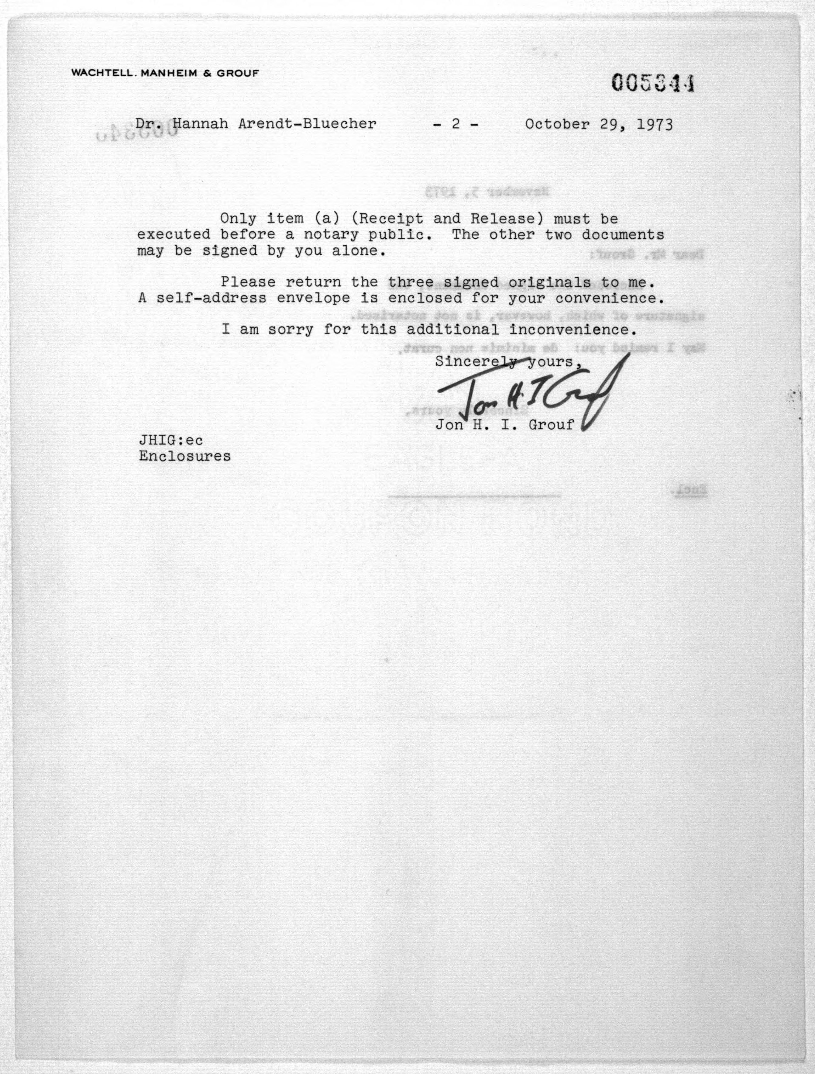 Scanned image of the current content page