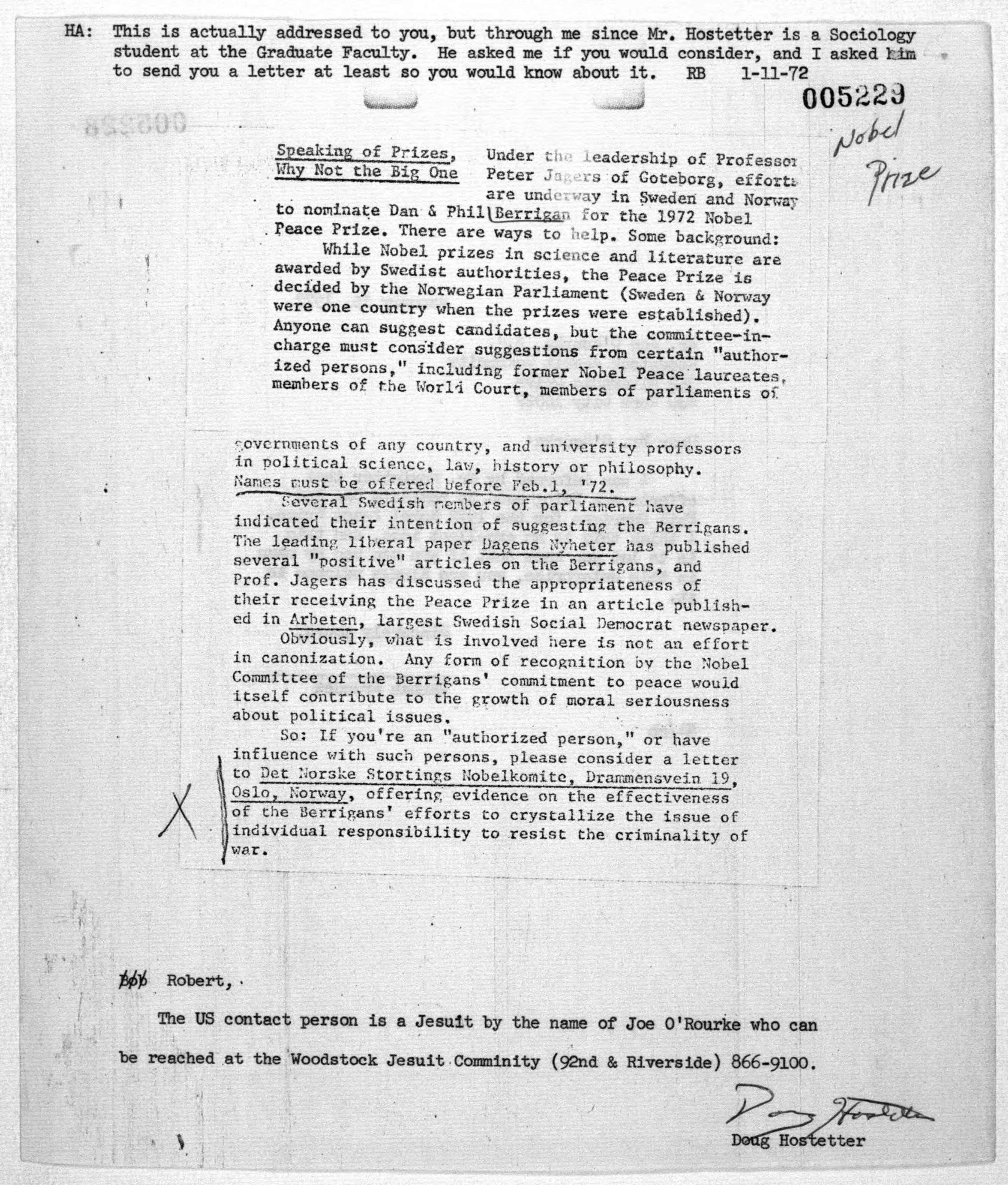 Scanned image of the current content page