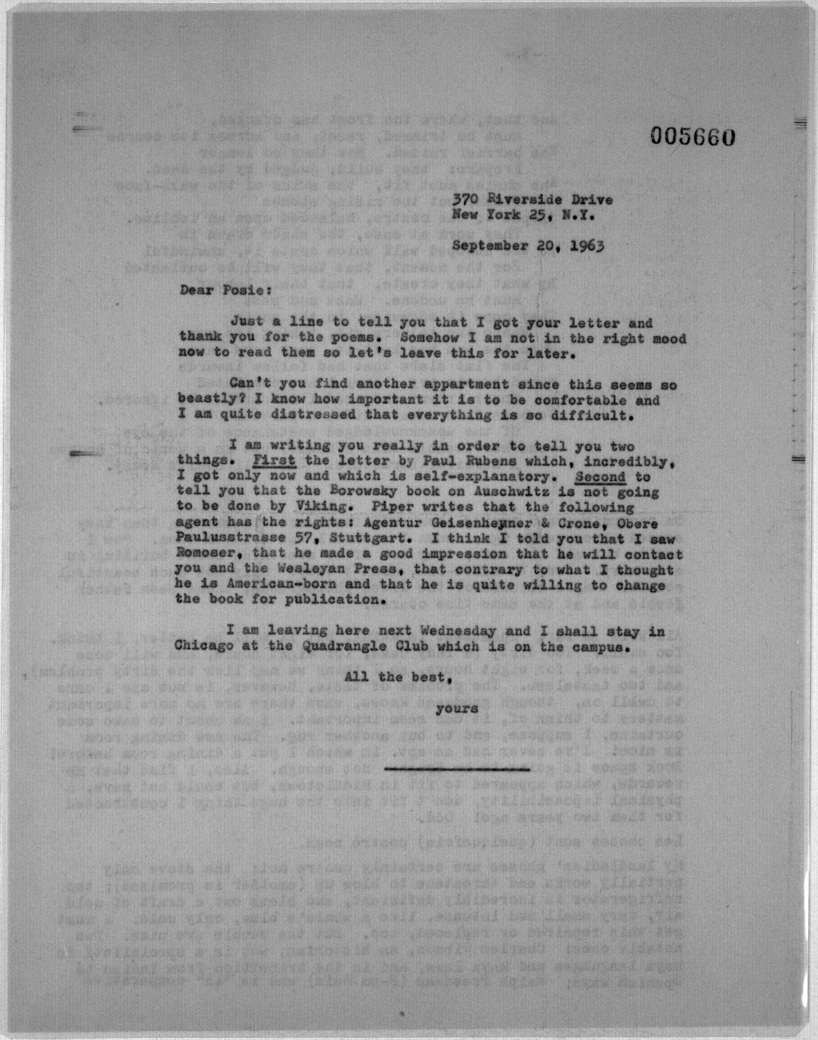 Scanned image of the current content page