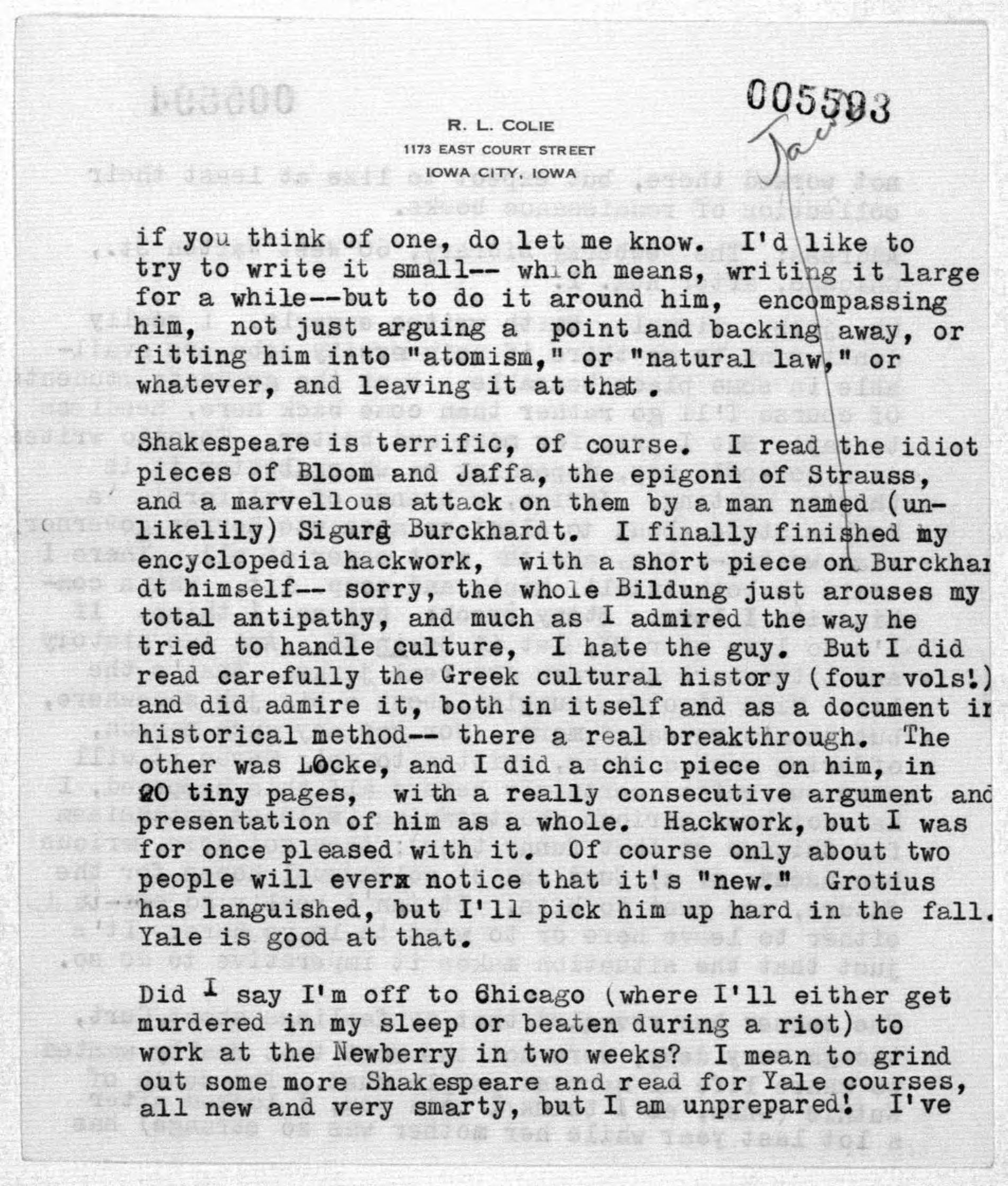 Scanned image of the current content page