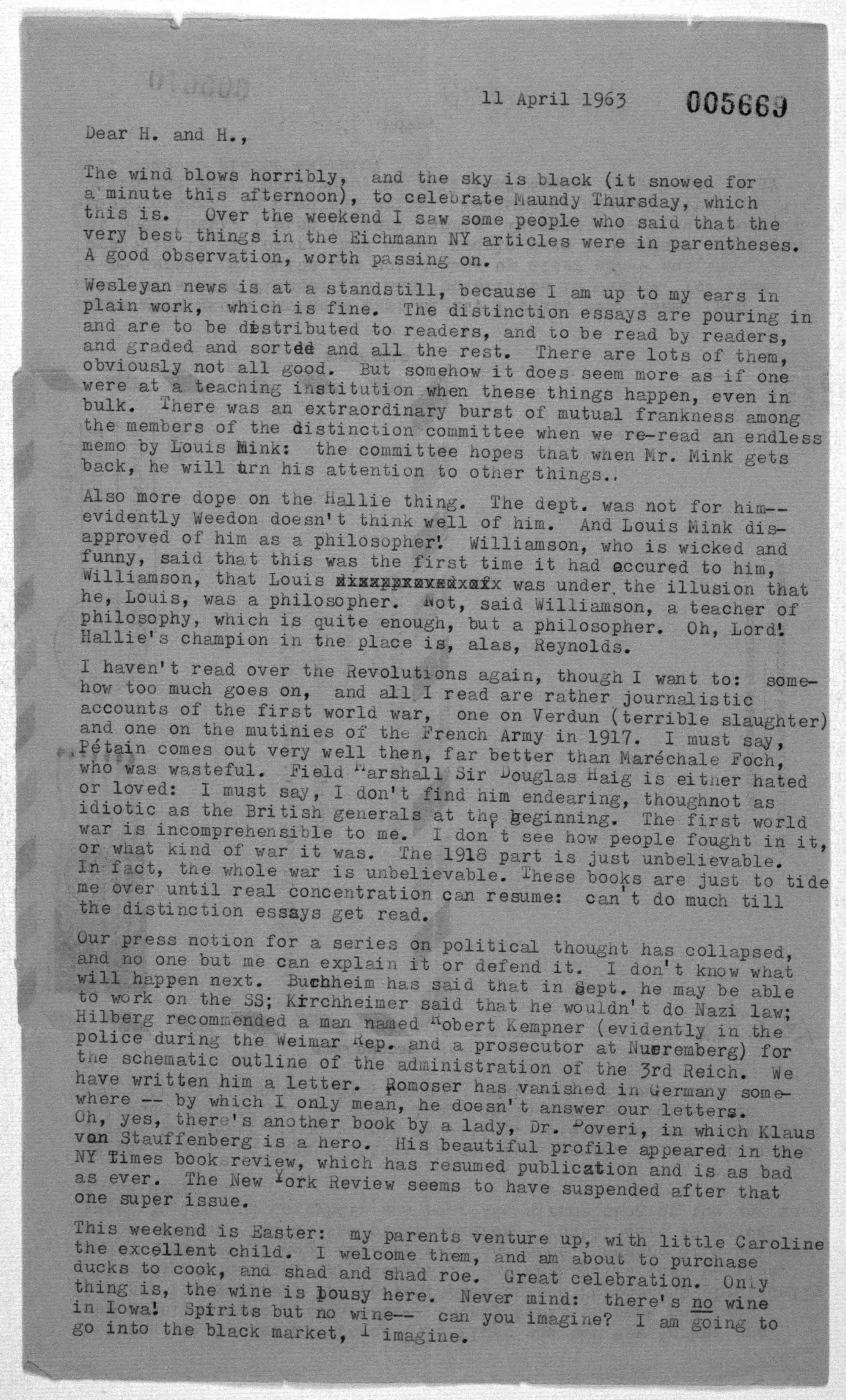 Scanned image of the current content page