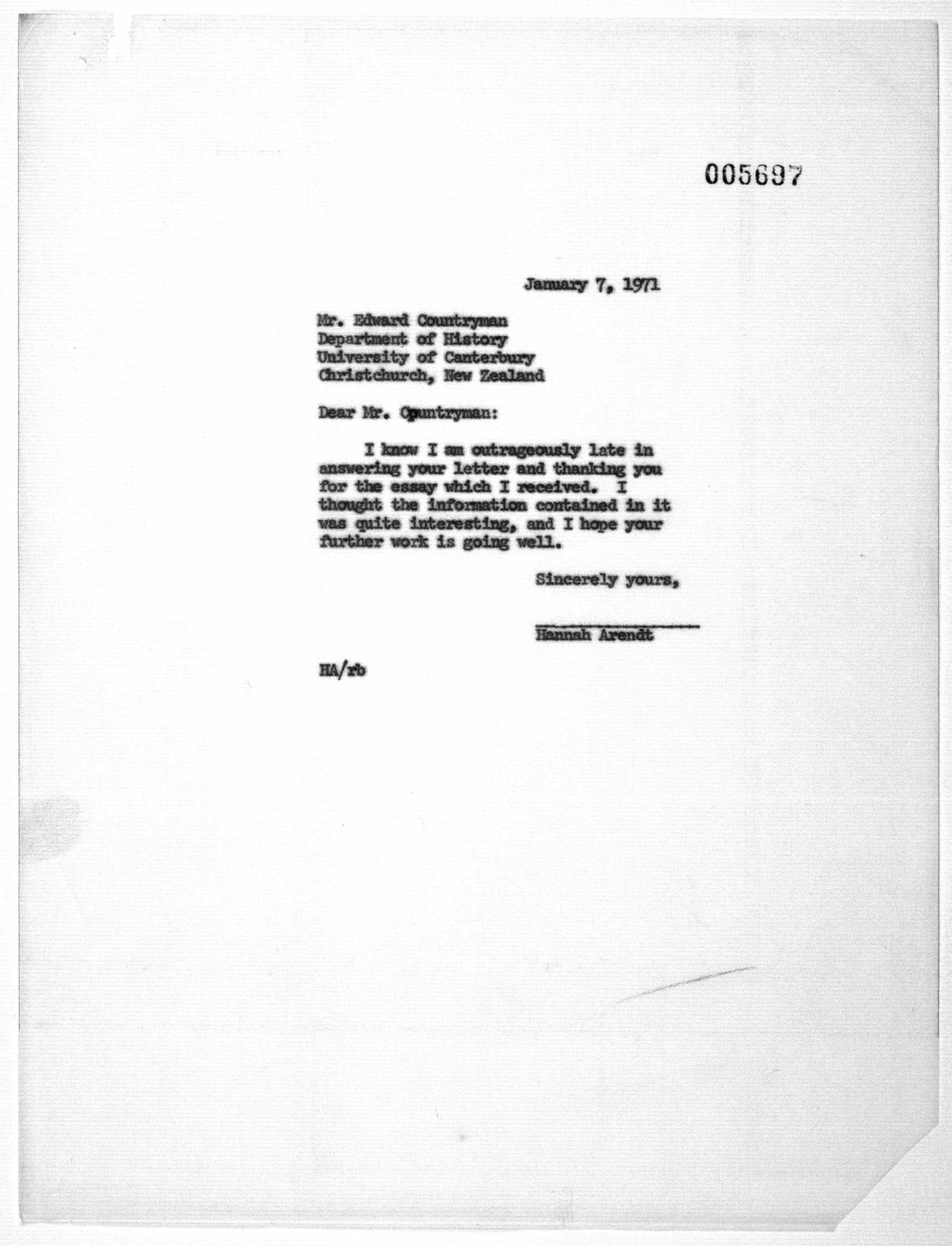 Scanned image of the current content page