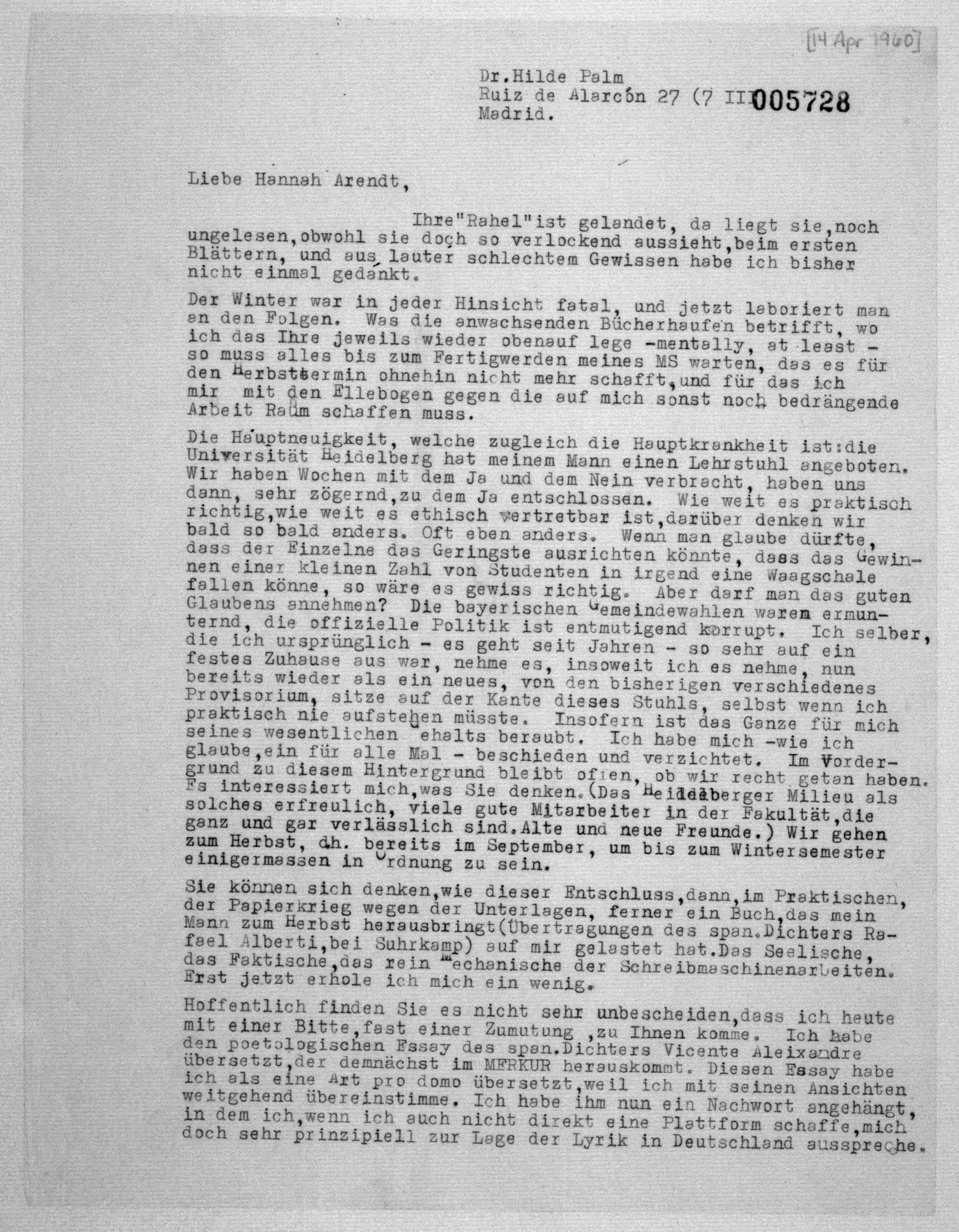 Scanned image of the current content page