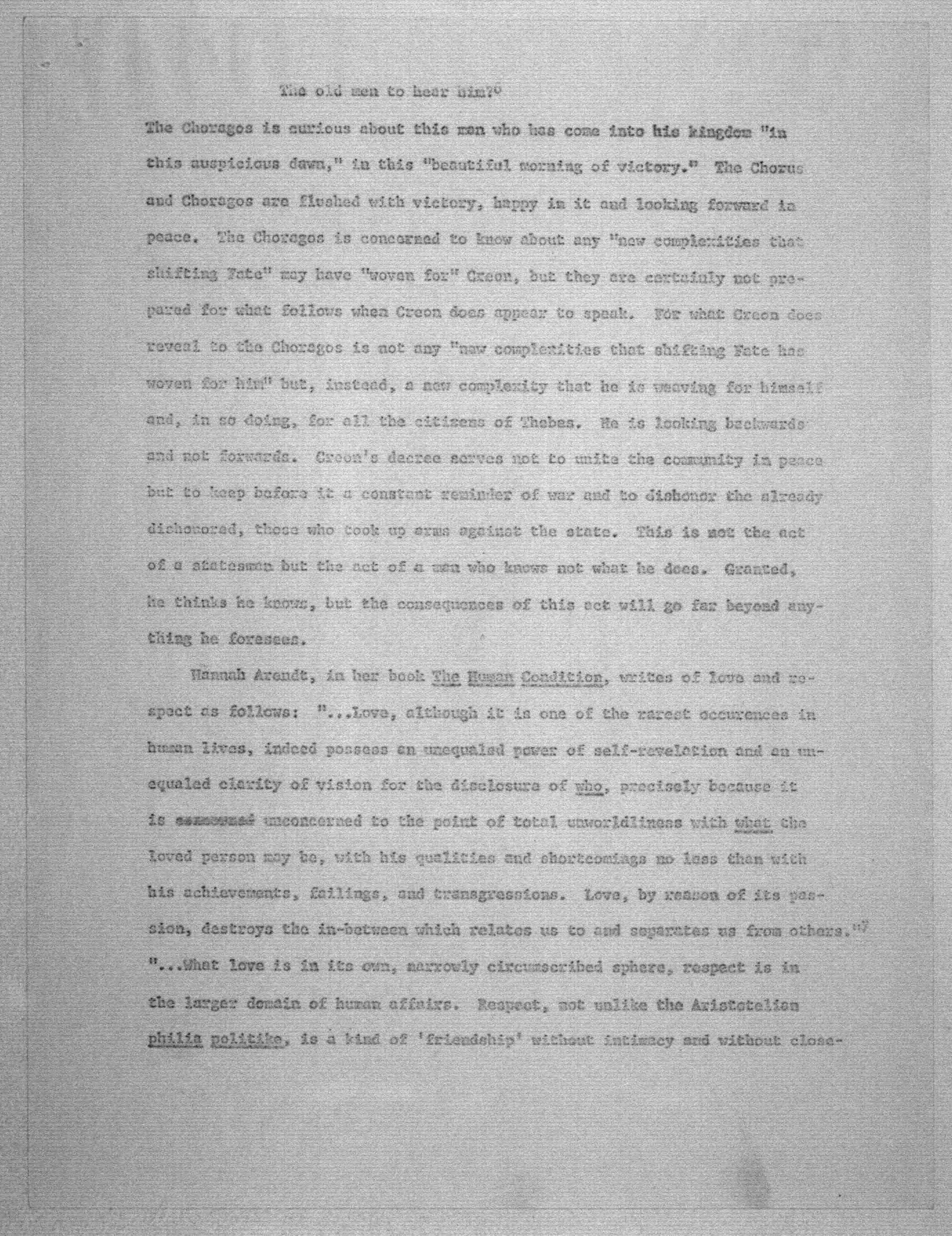 Scanned image of the current content page
