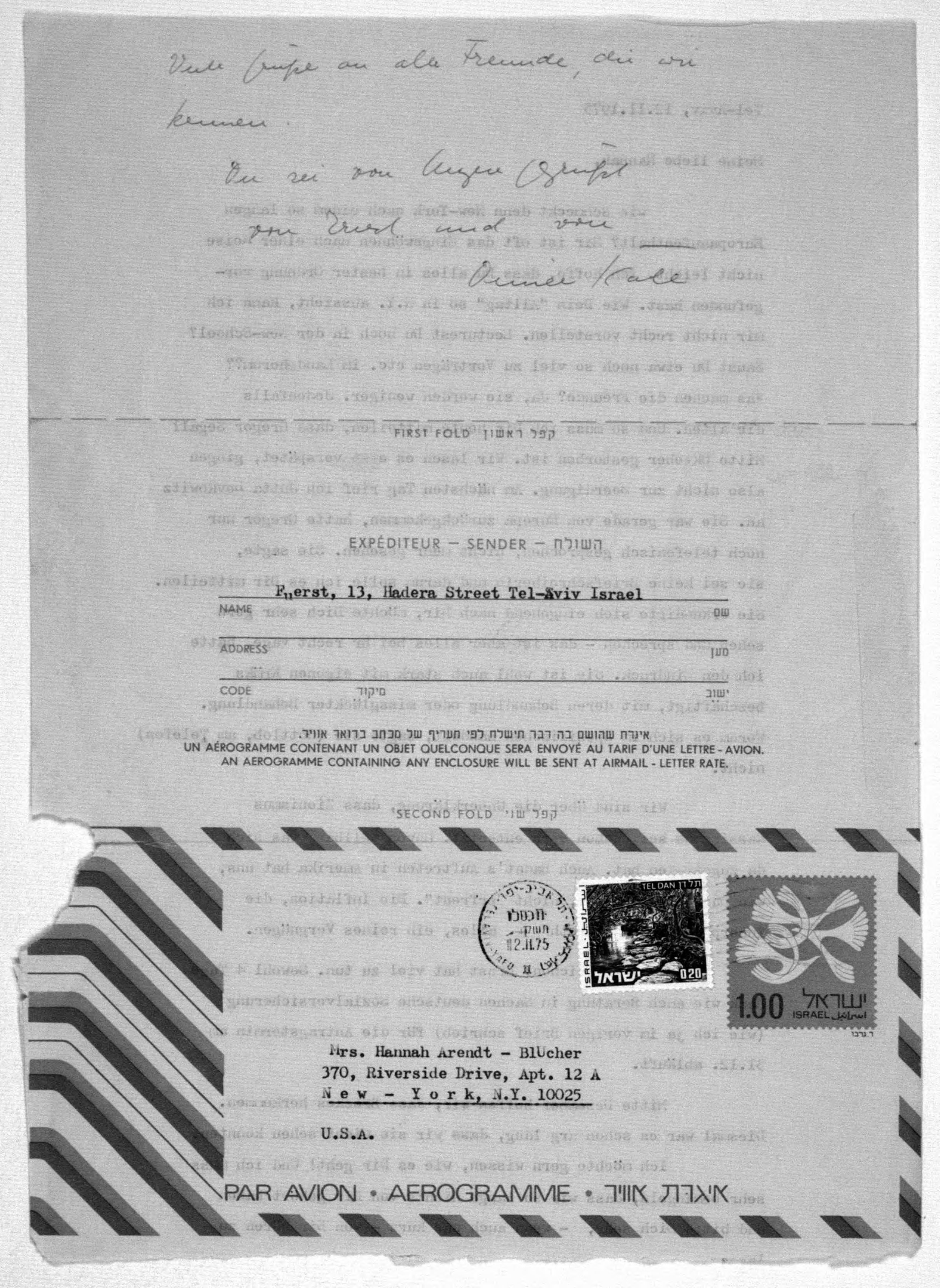 Scanned image of the current content page