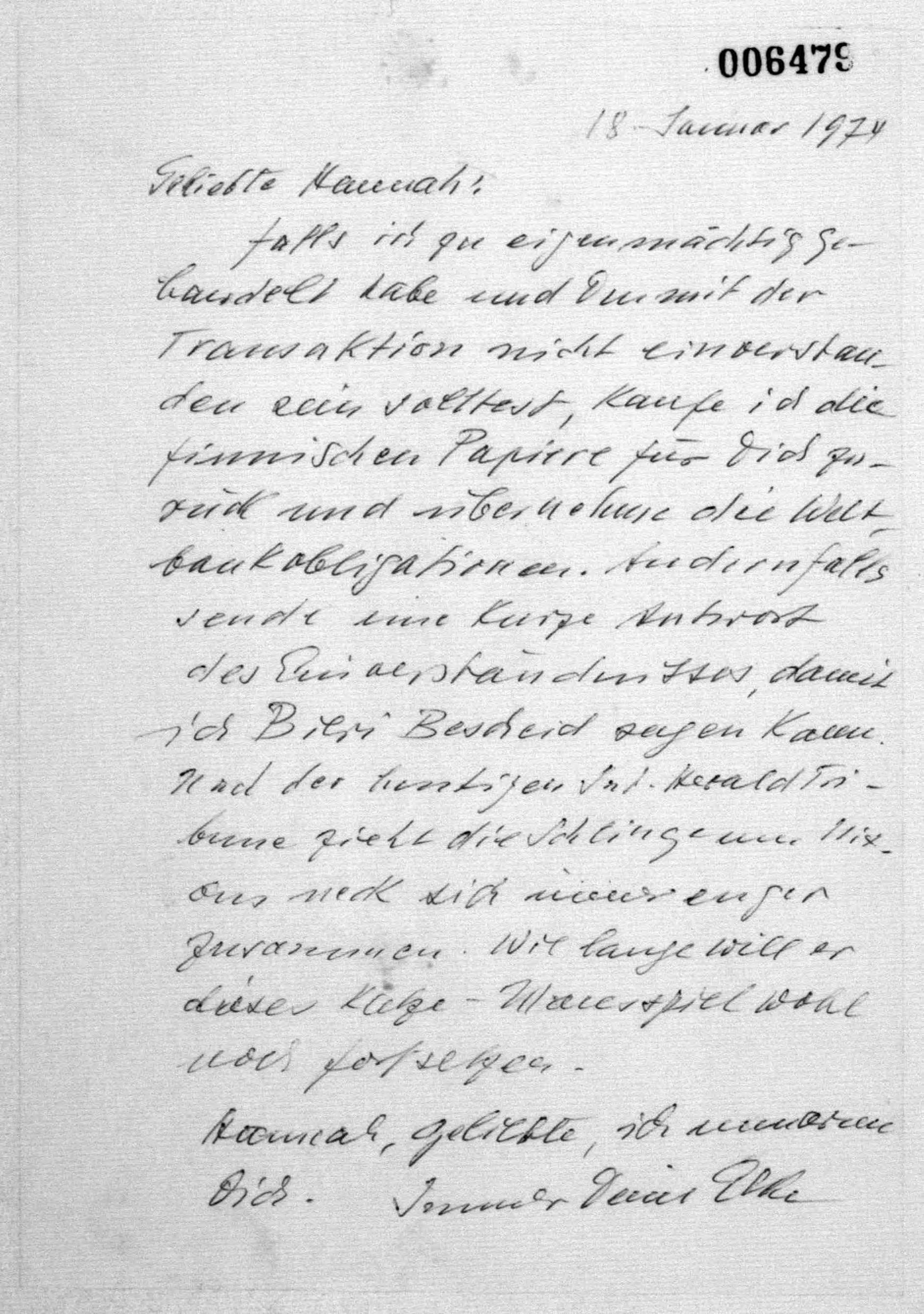 Scanned image of the current content page