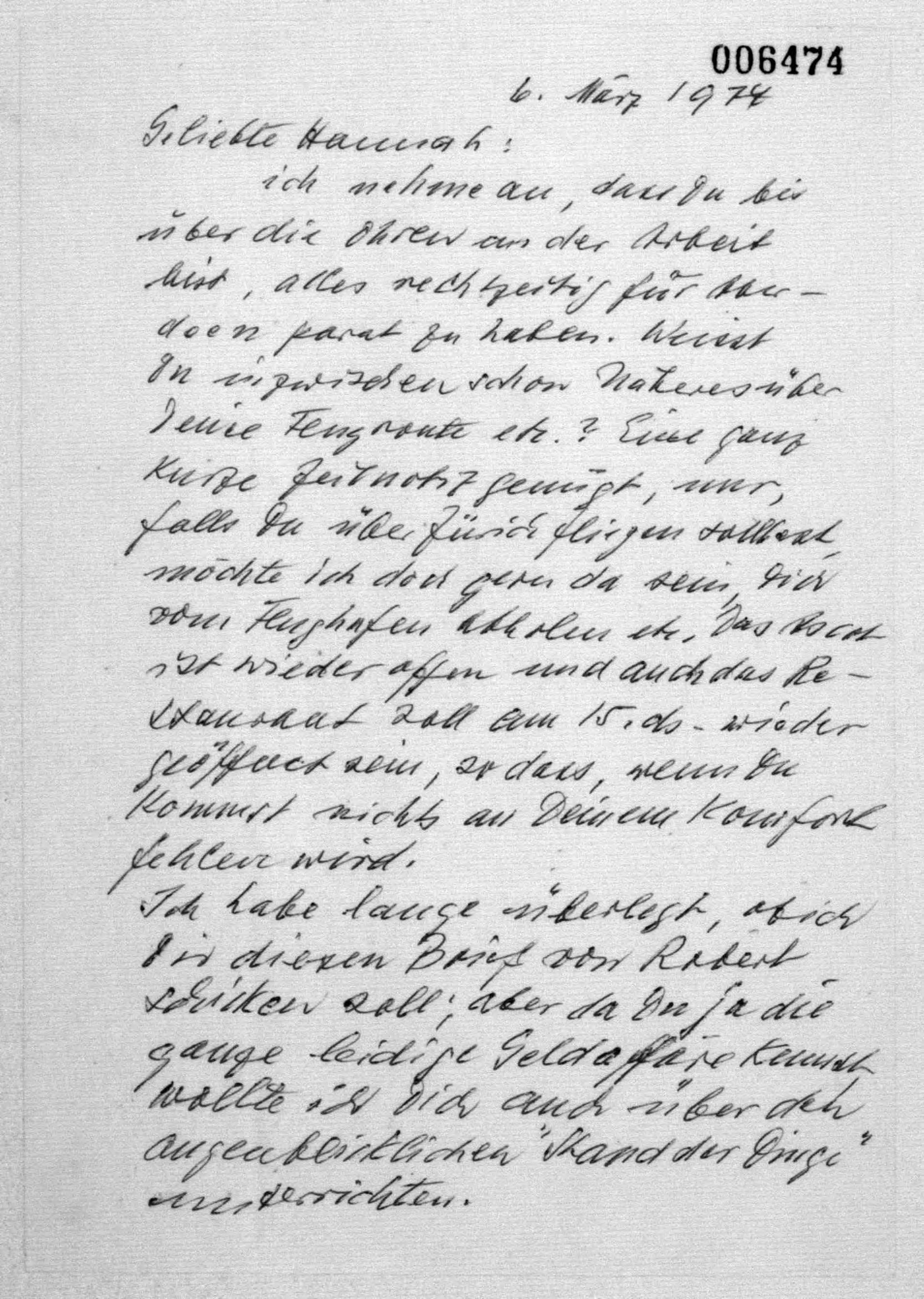 Scanned image of the current content page