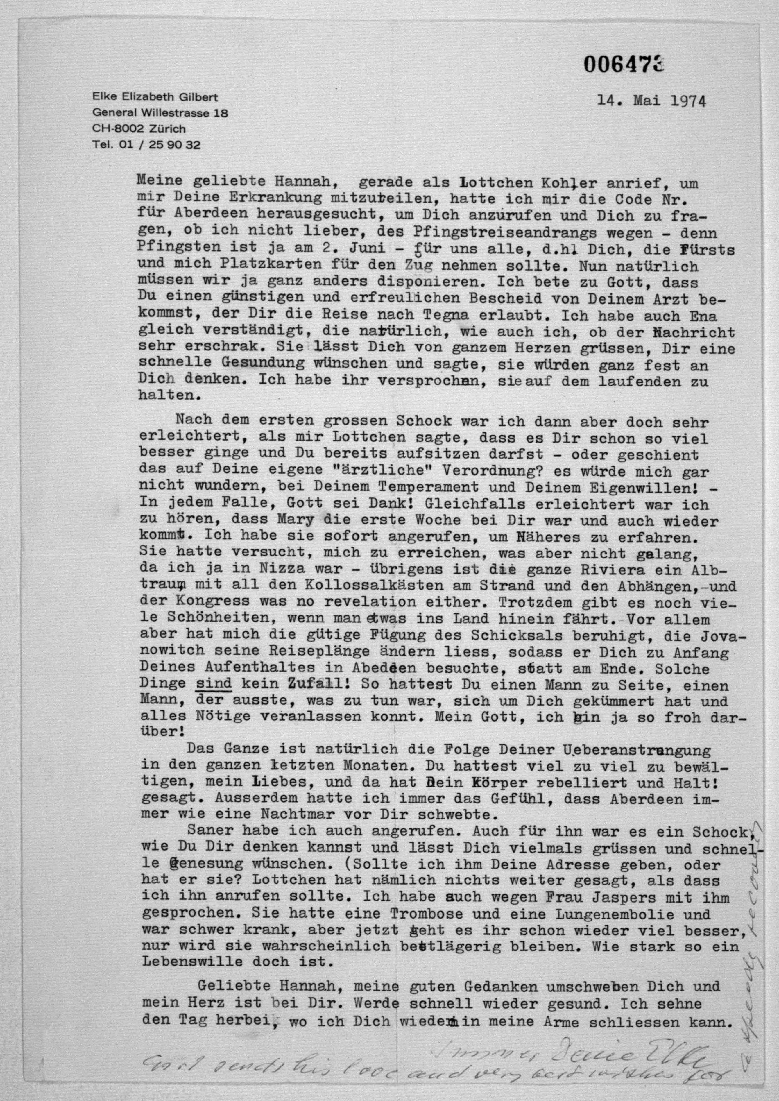 Scanned image of the current content page