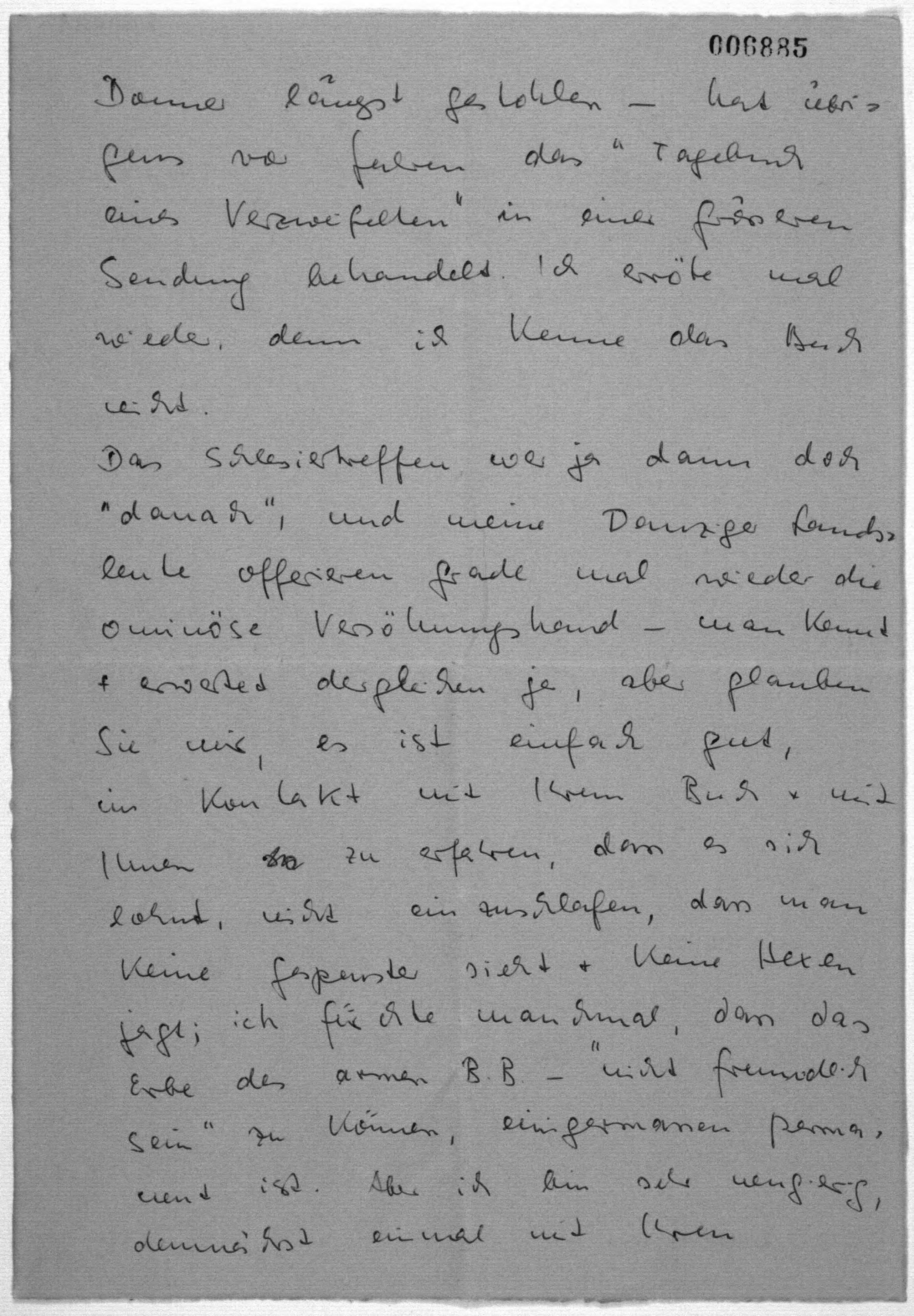 Scanned image of the current content page