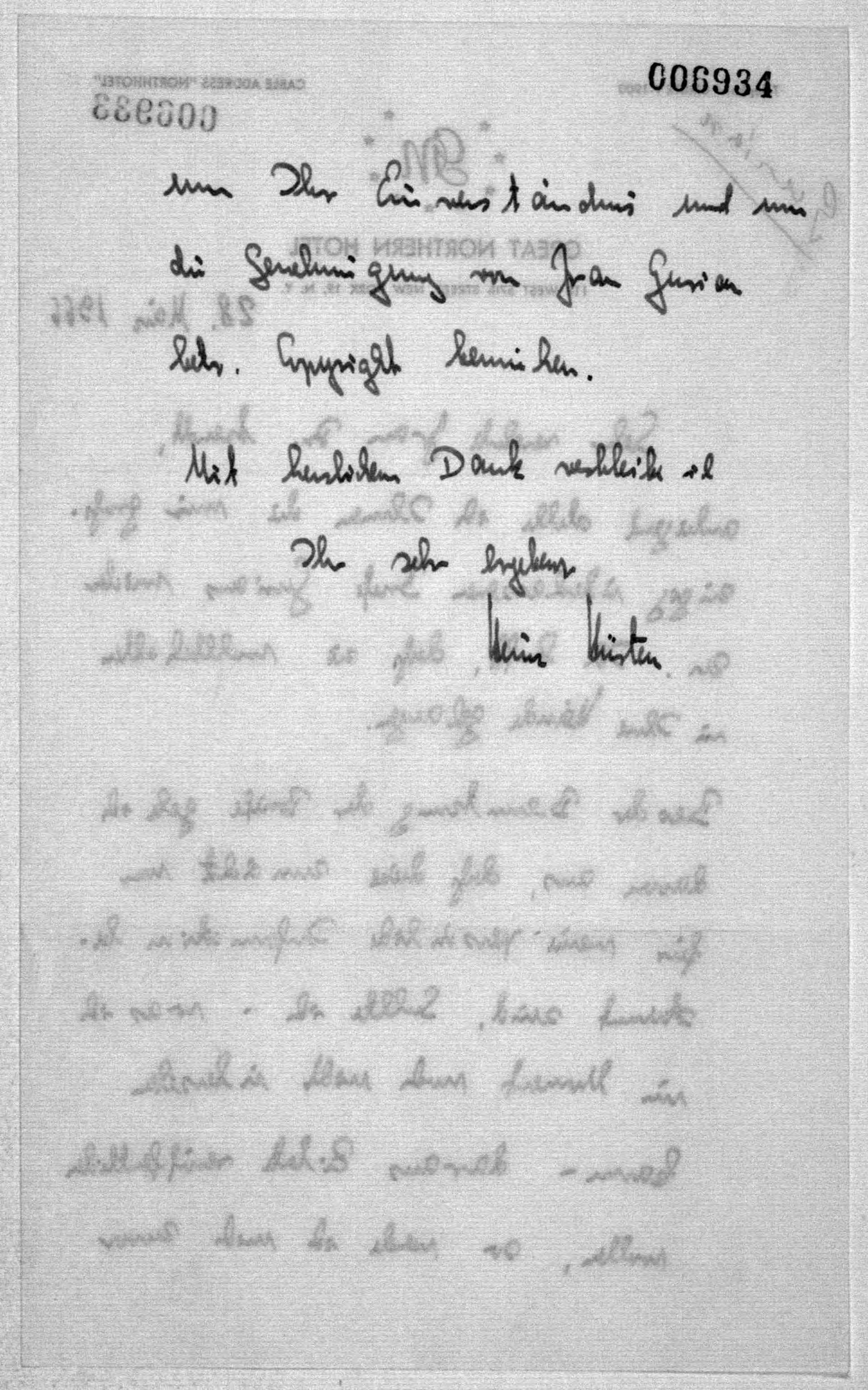 Scanned image of the current content page