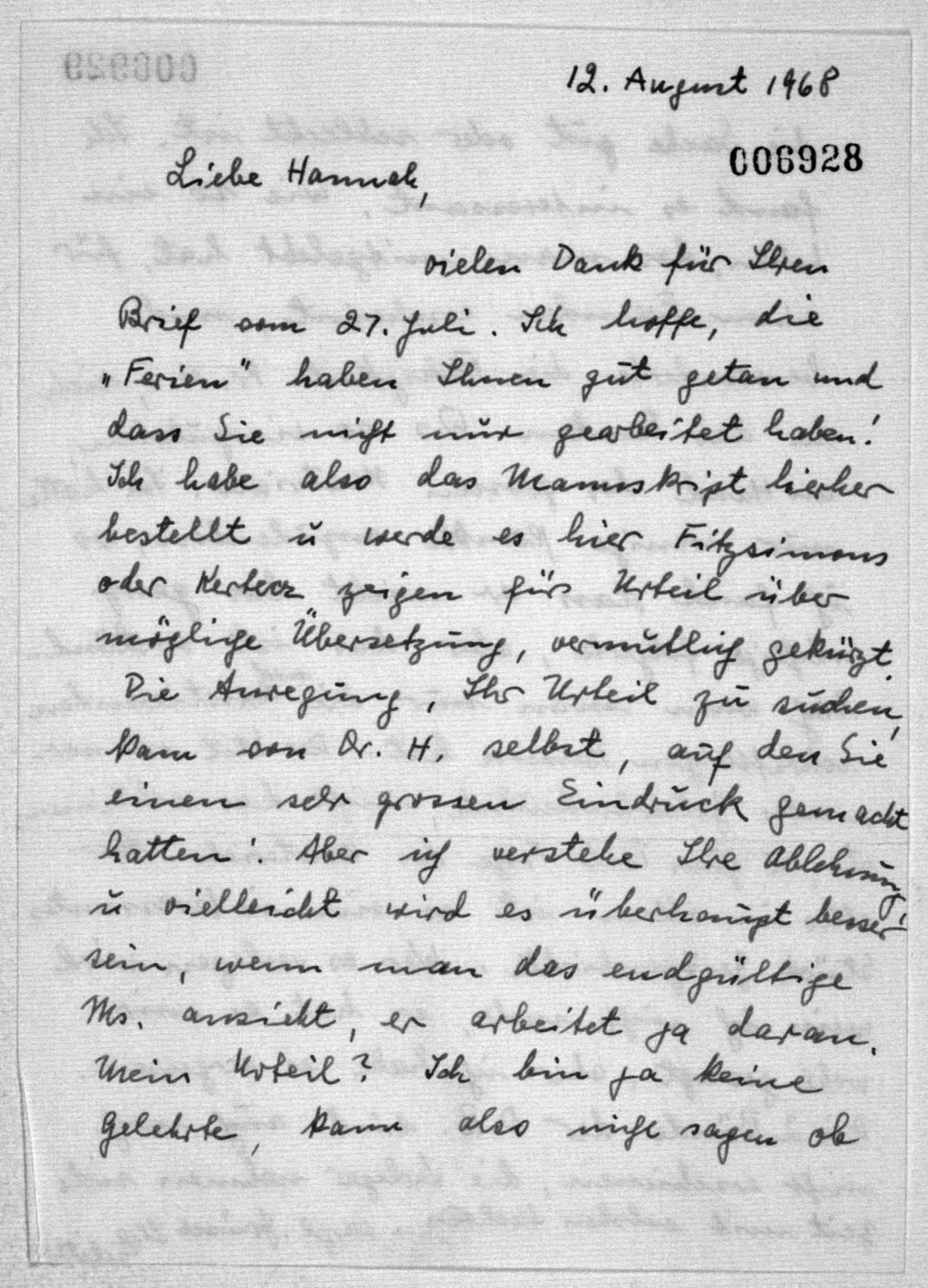 Scanned image of the current content page