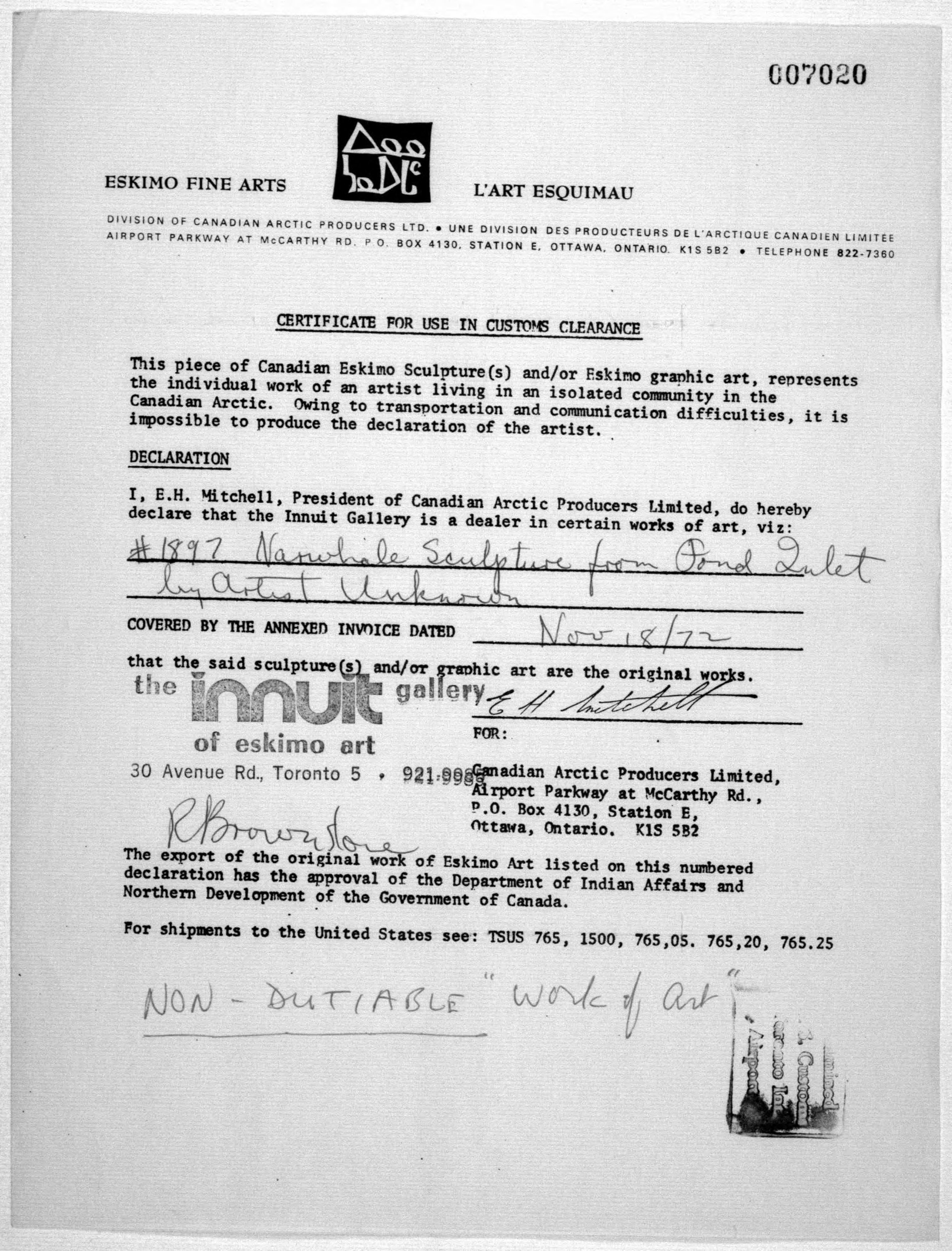 Scanned image of the current content page