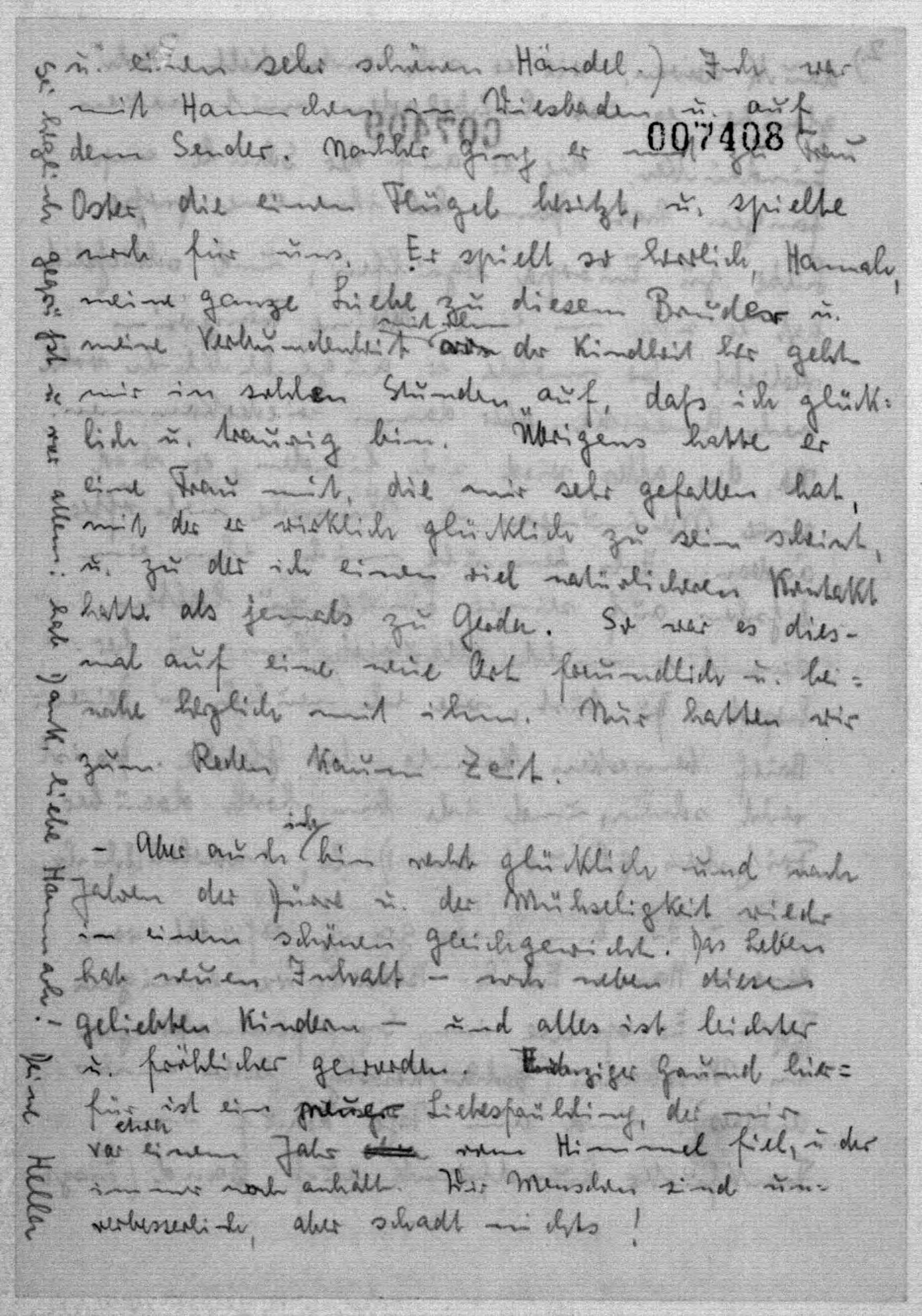 Scanned image of the current content page