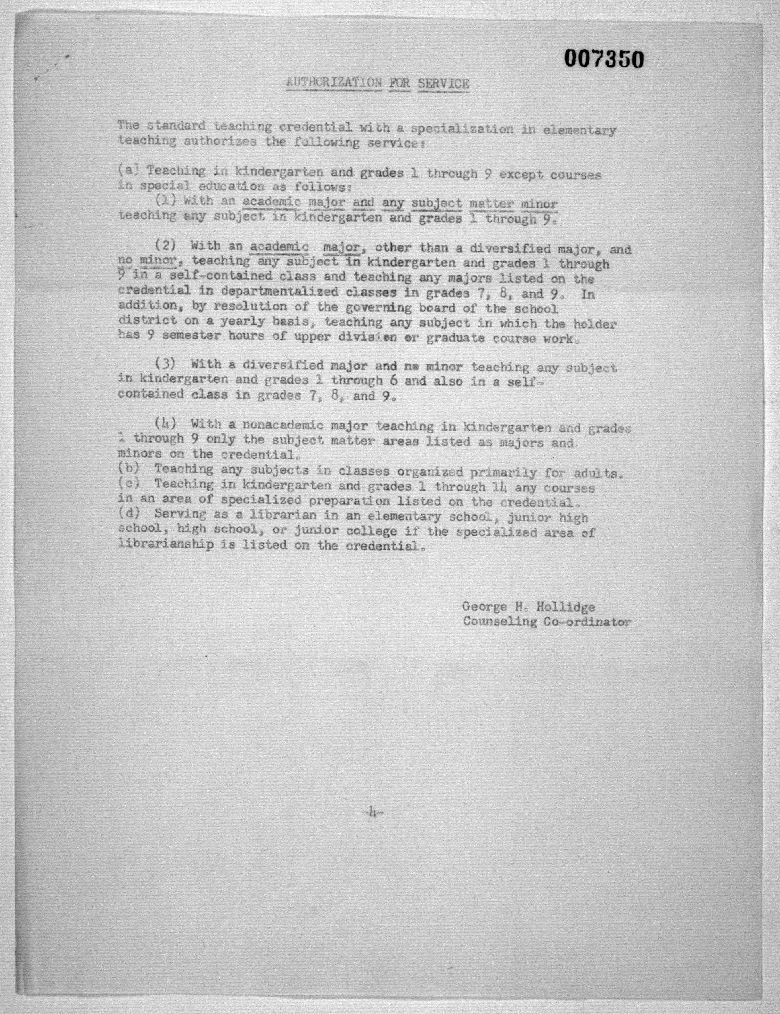 Scanned image of the current content page