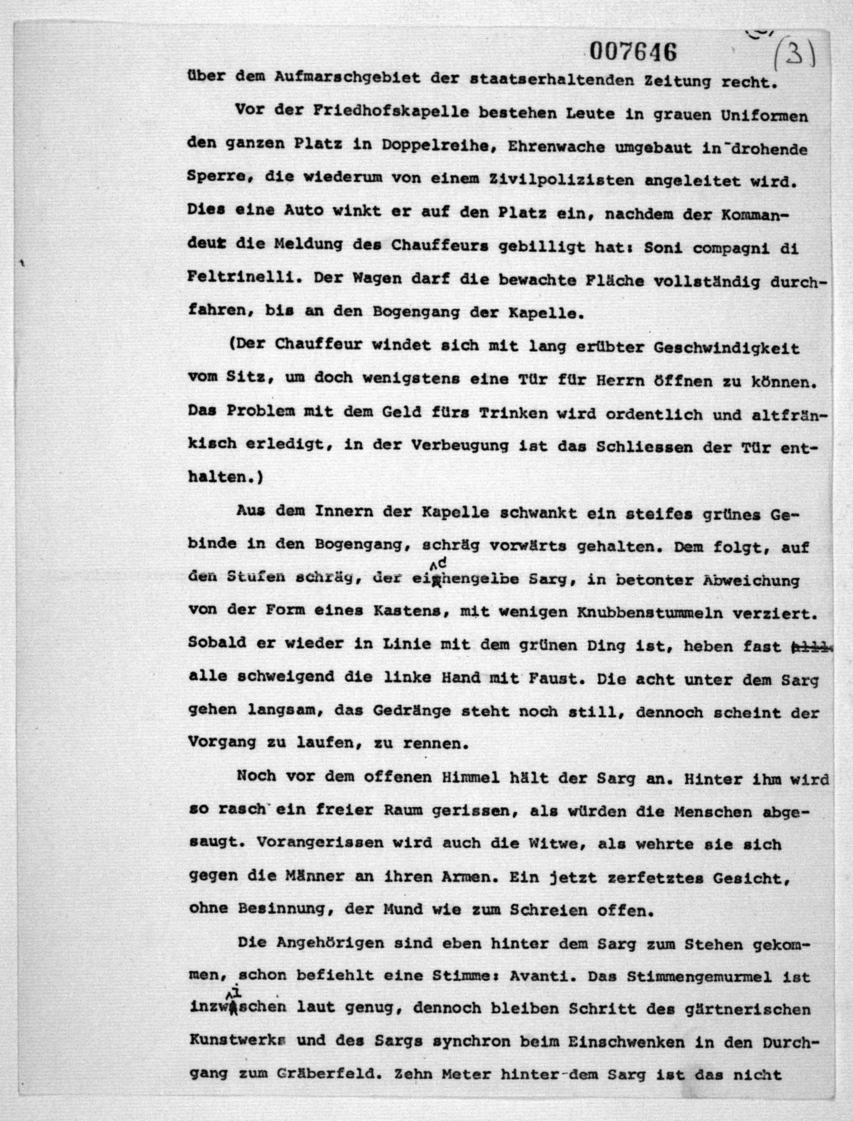 Scanned image of the current content page