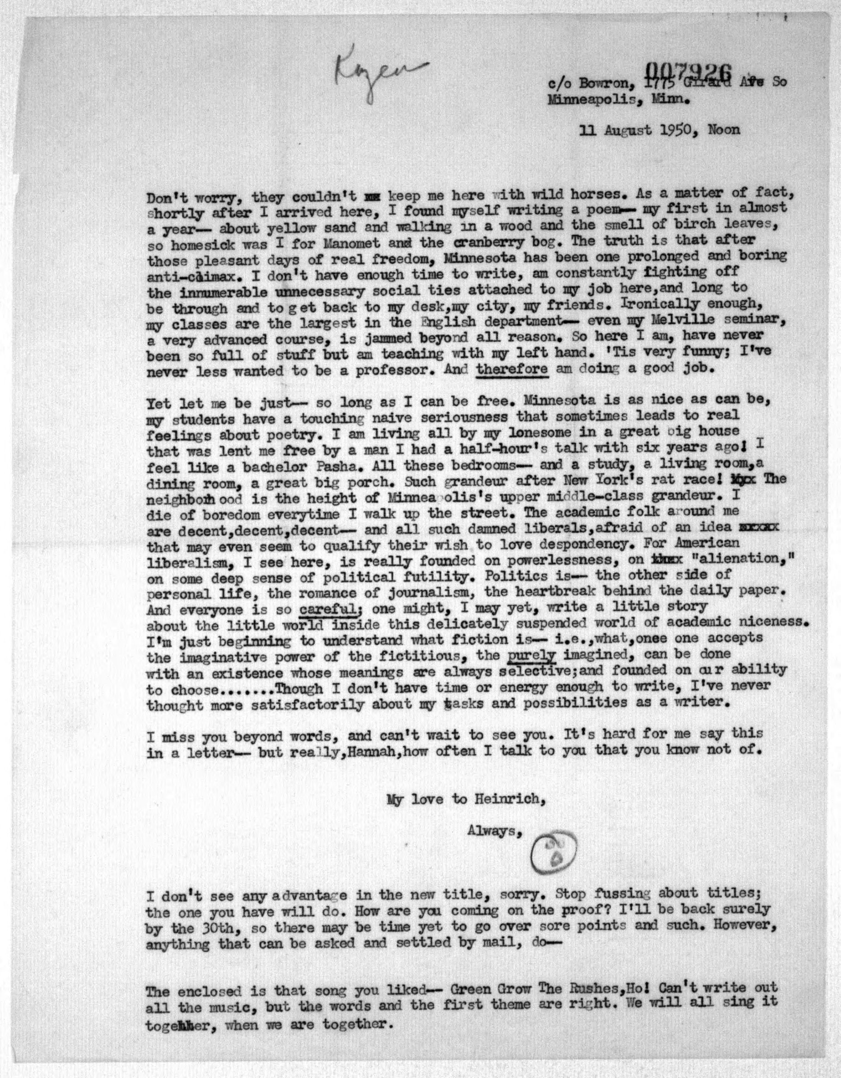 Scanned image of the current content page