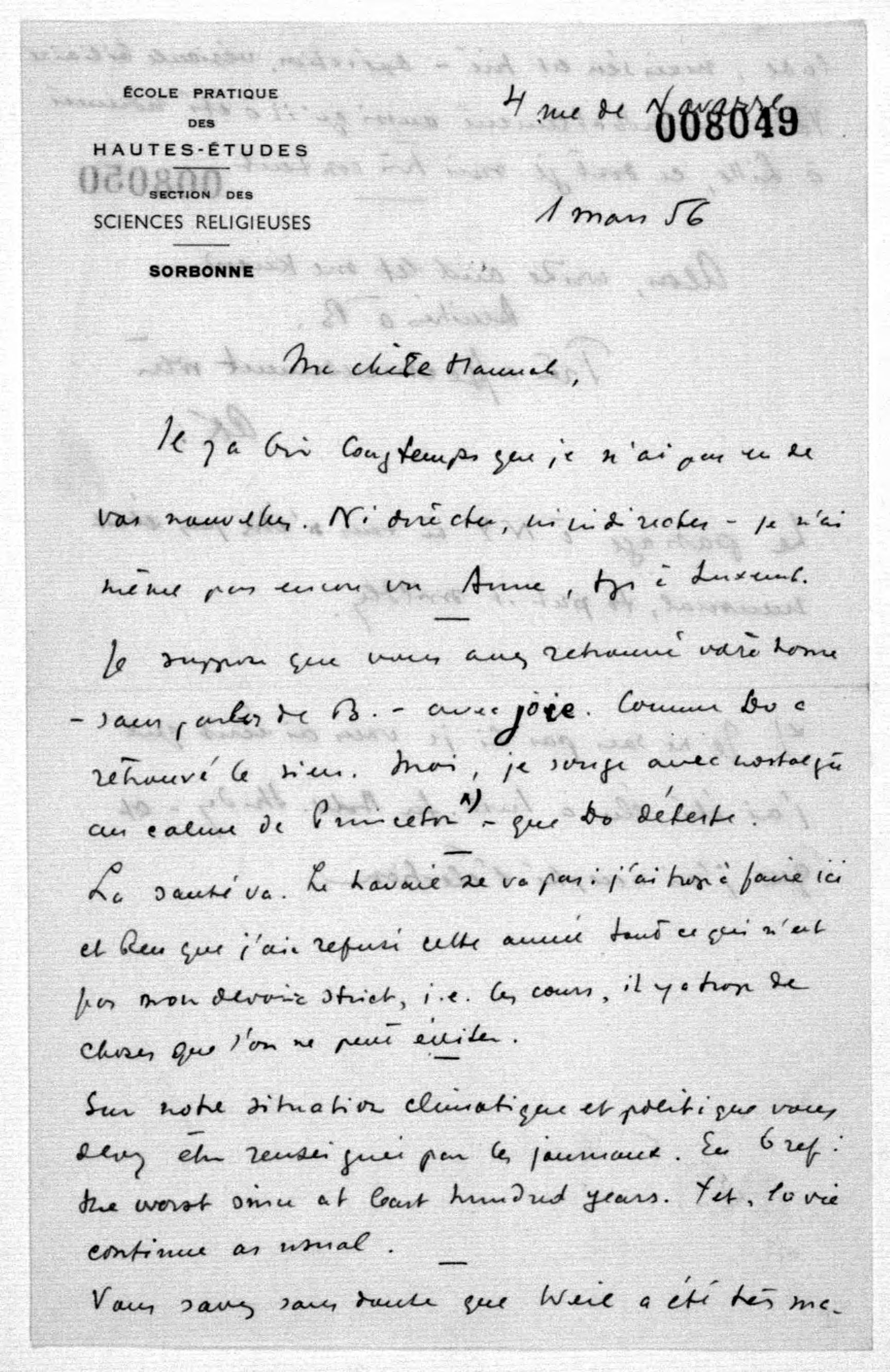 Scanned image of the current content page