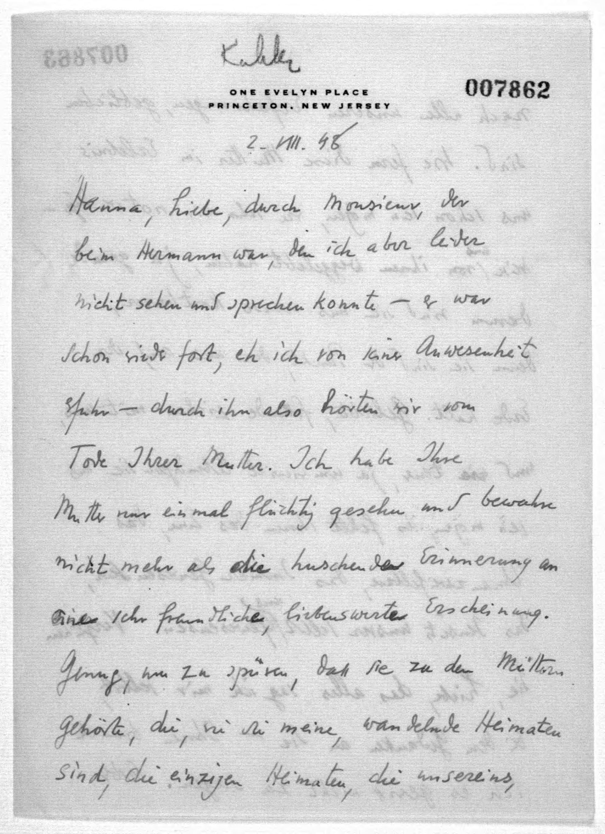 Scanned image of the current content page