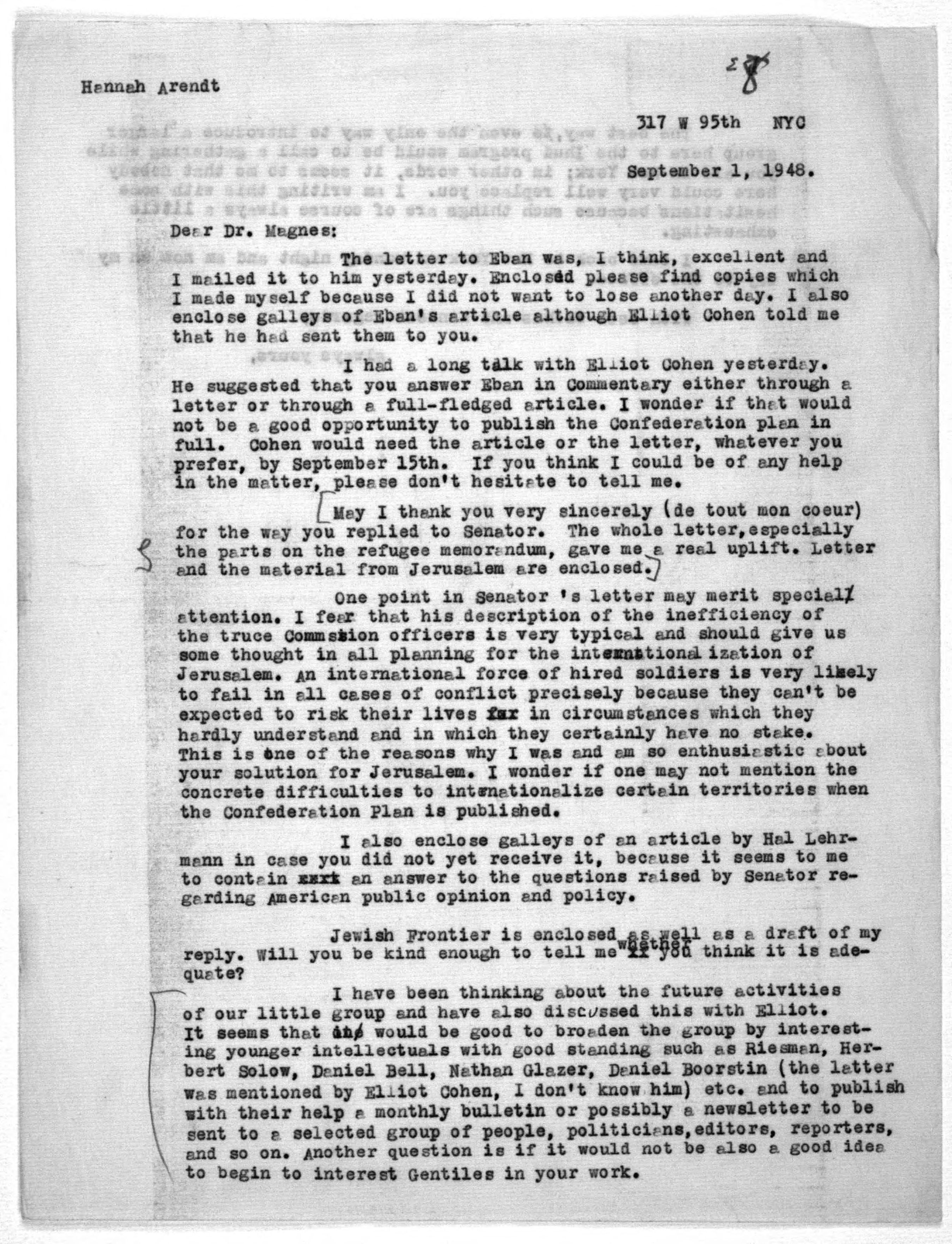 Scanned image of the current content page