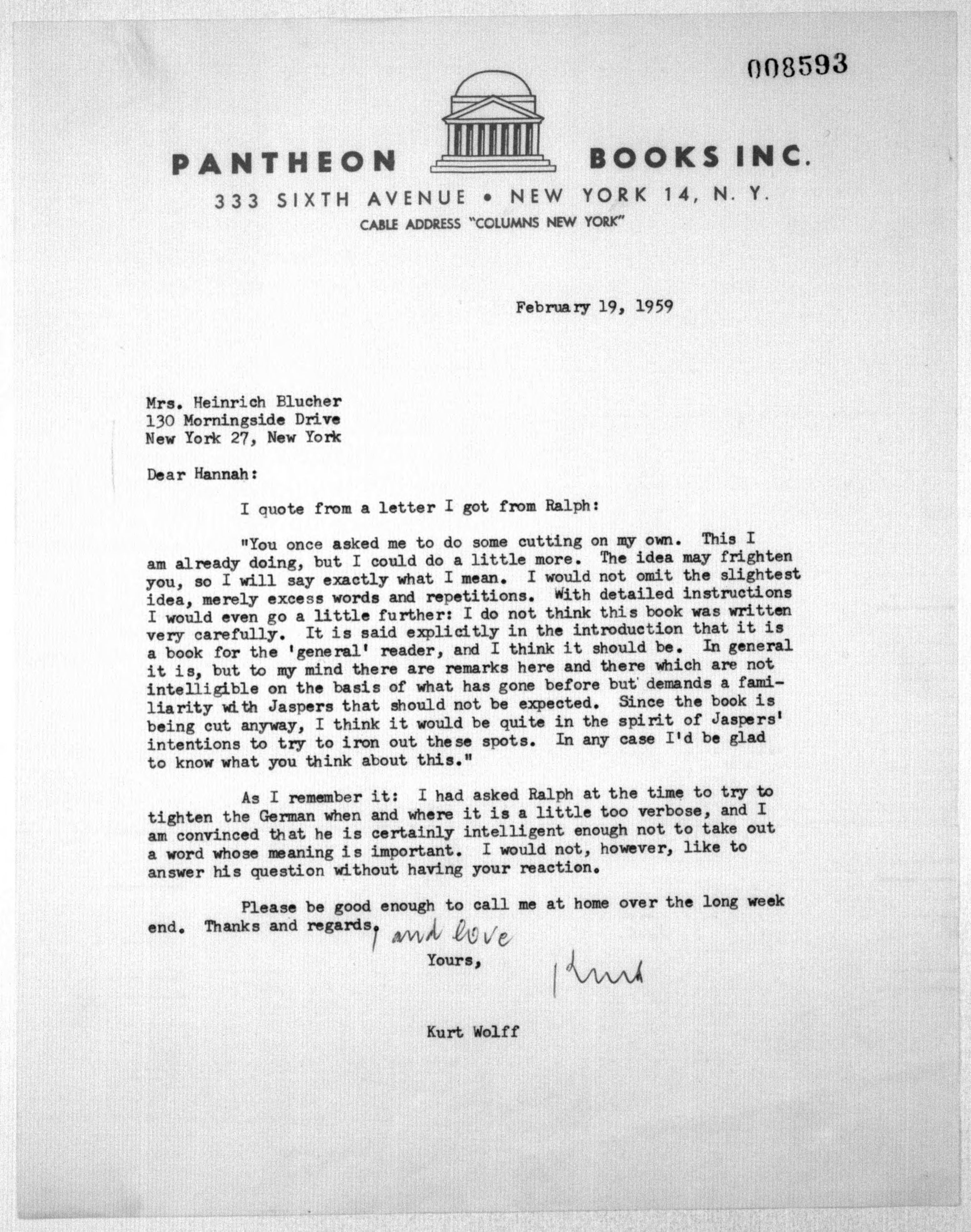 Scanned image of the current content page