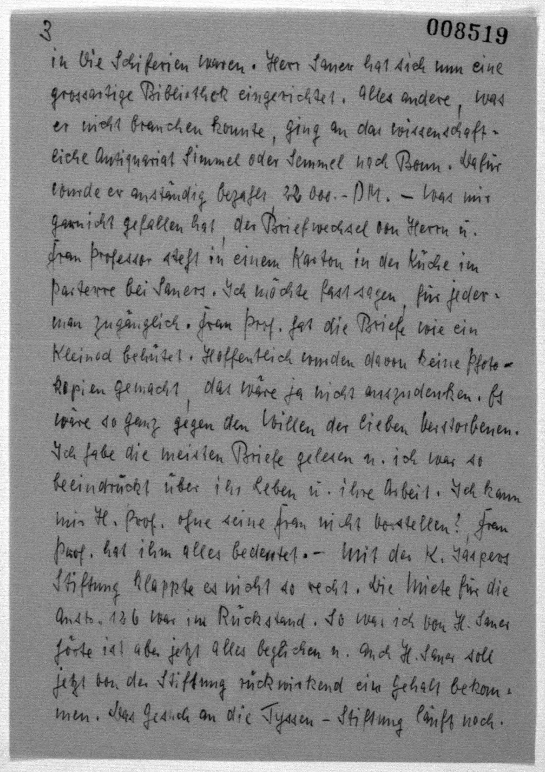 Scanned image of the current content page