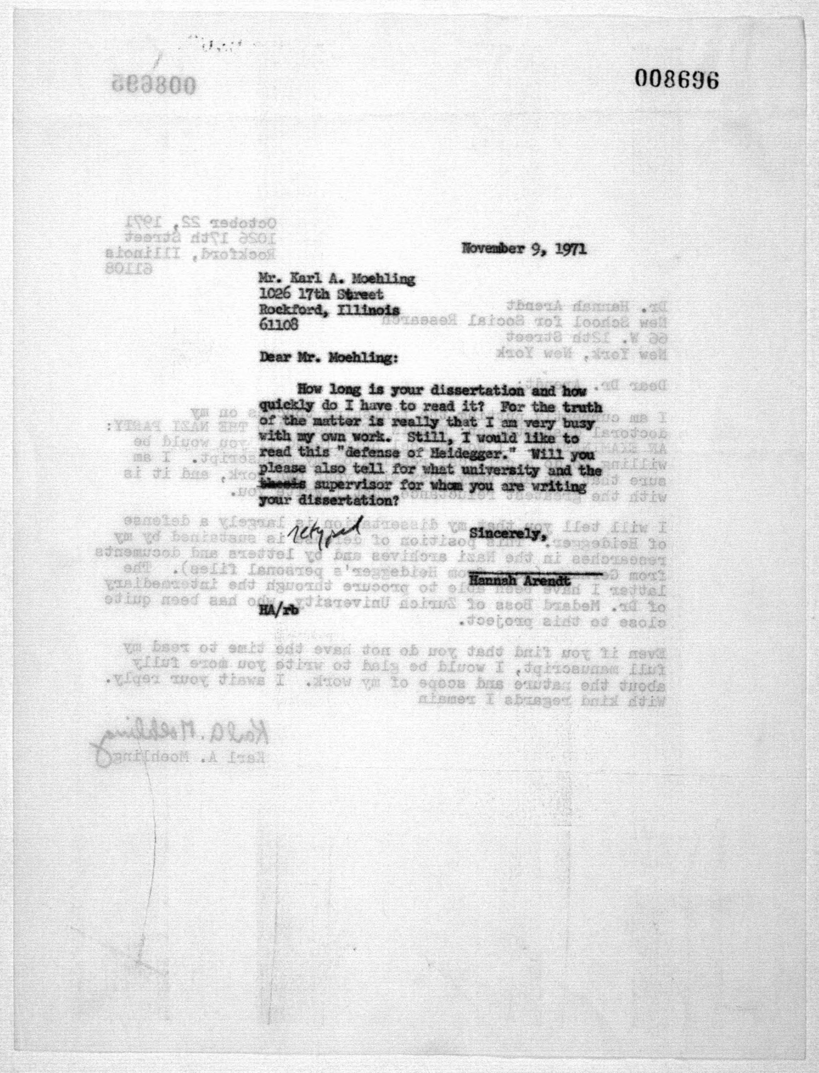 Scanned image of the current content page