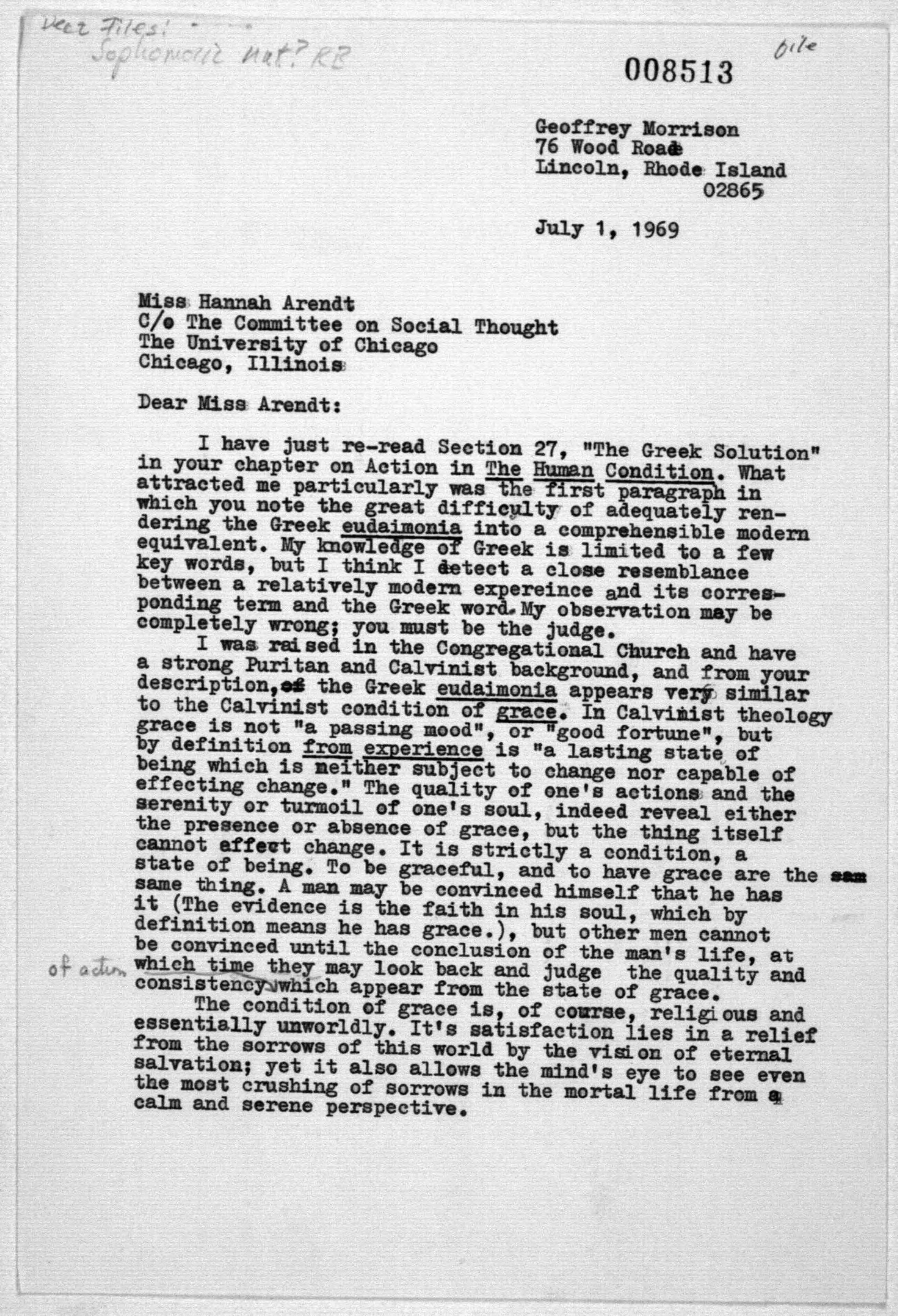 Scanned image of the current content page