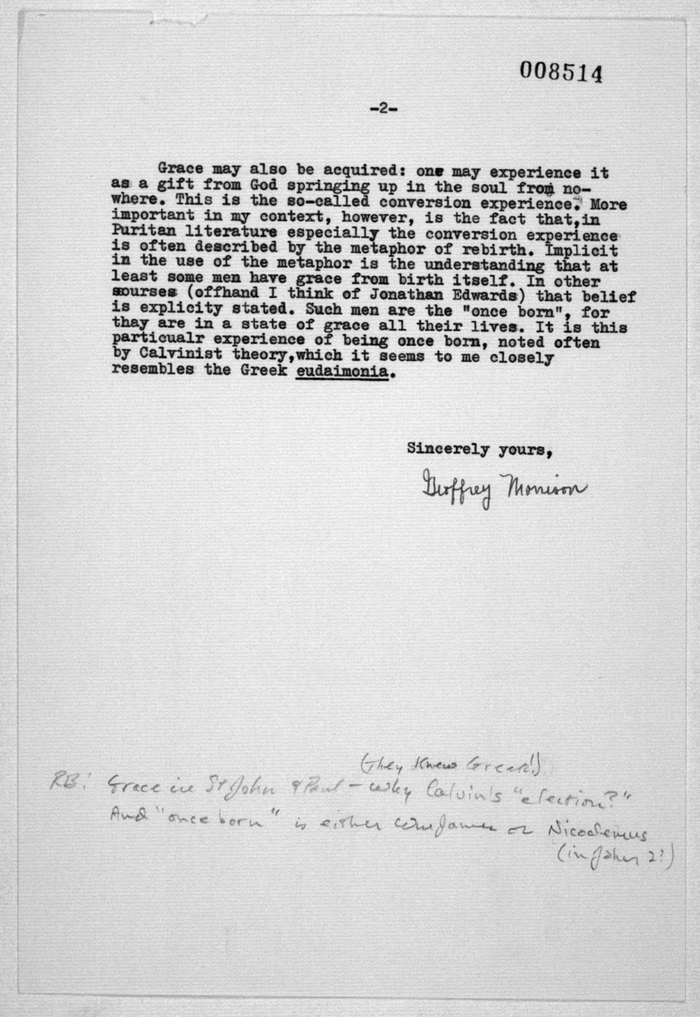 Scanned image of the current content page