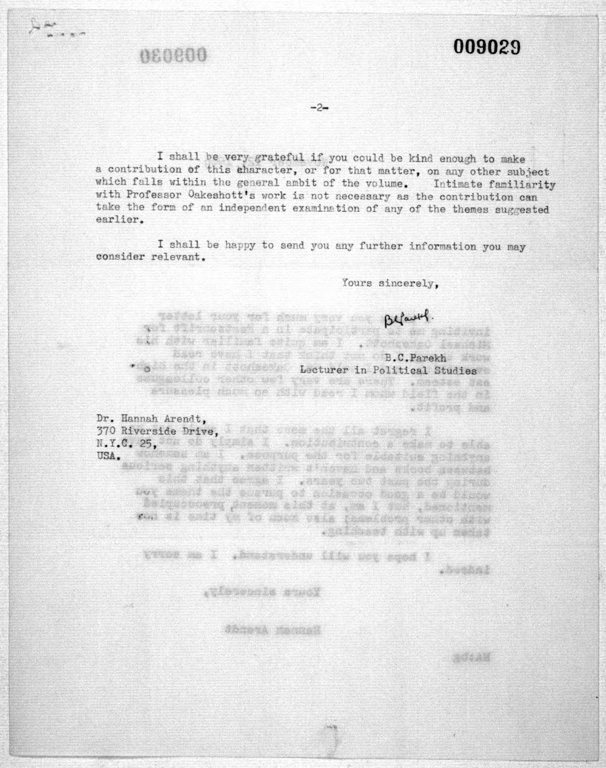 Scanned image of the current content page