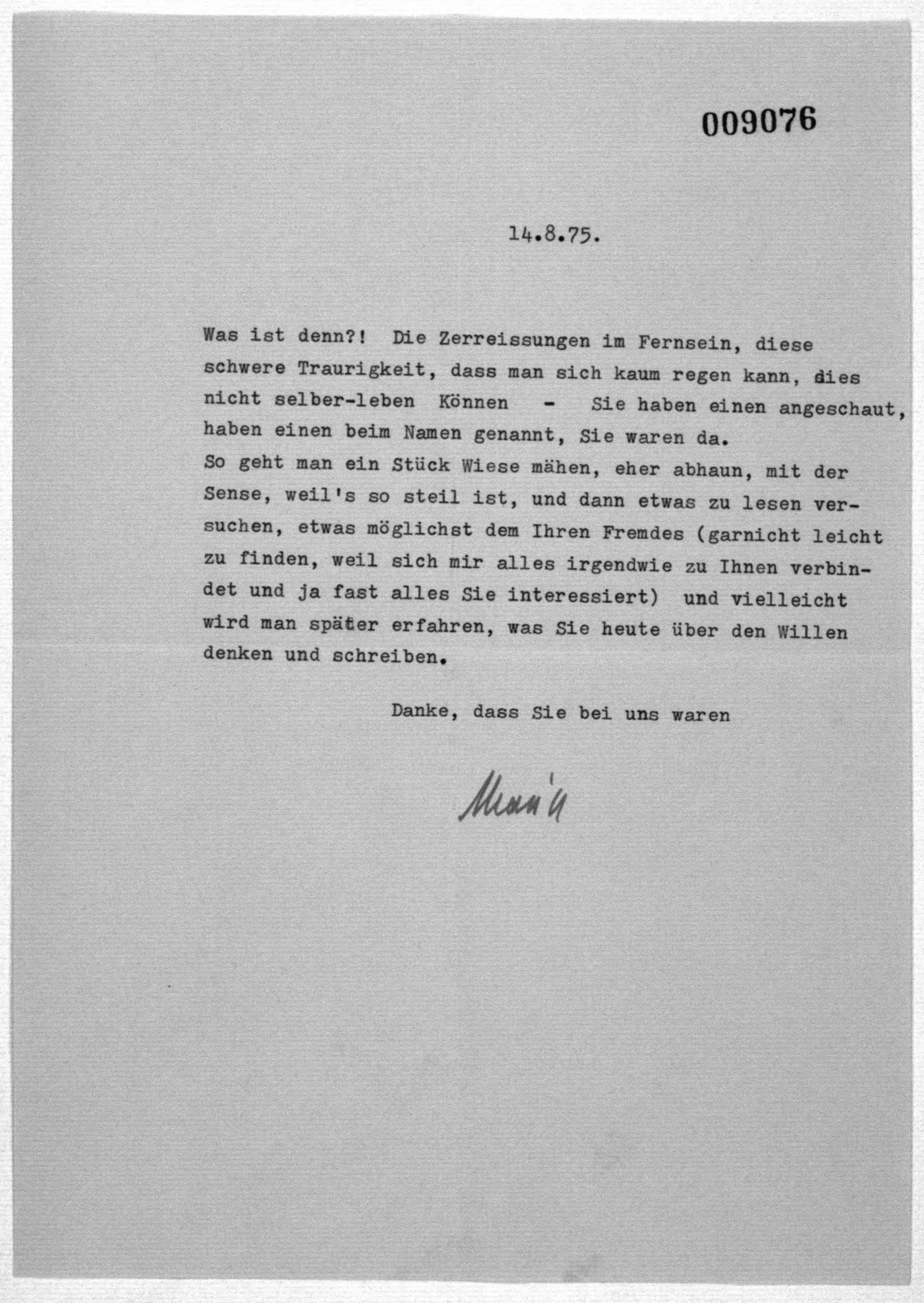 Scanned image of the current content page