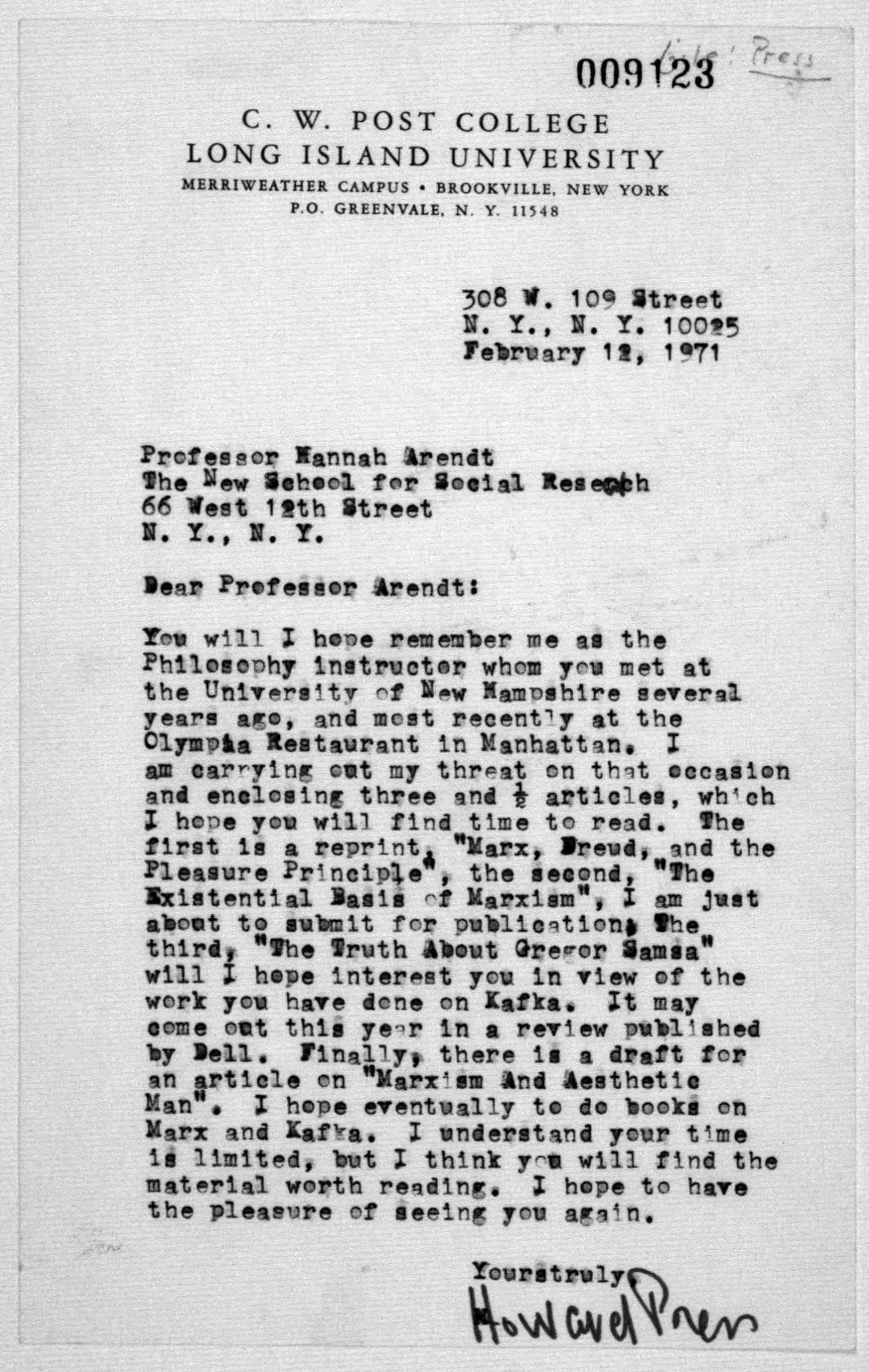 Scanned image of the current content page