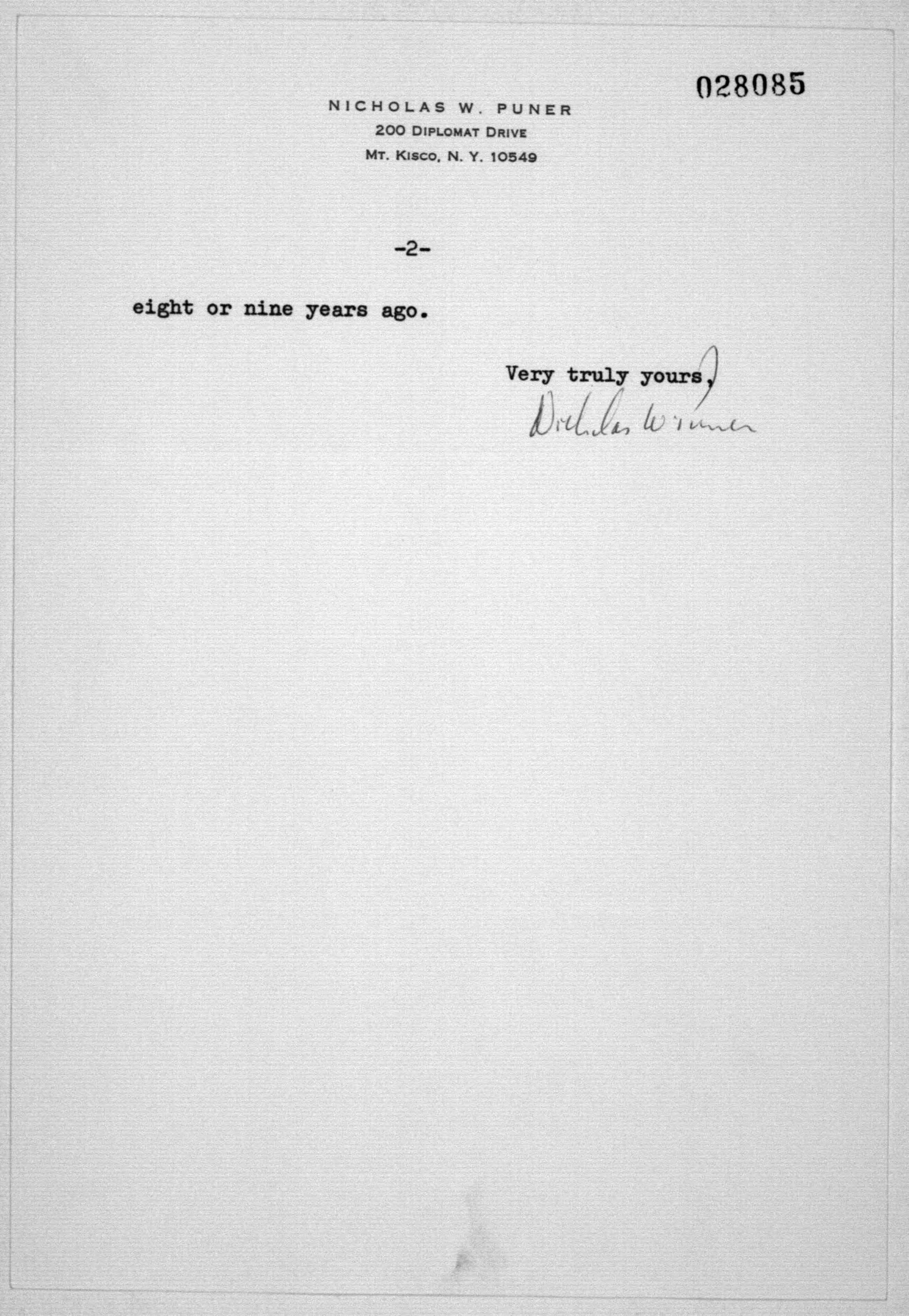 Scanned image of the current content page