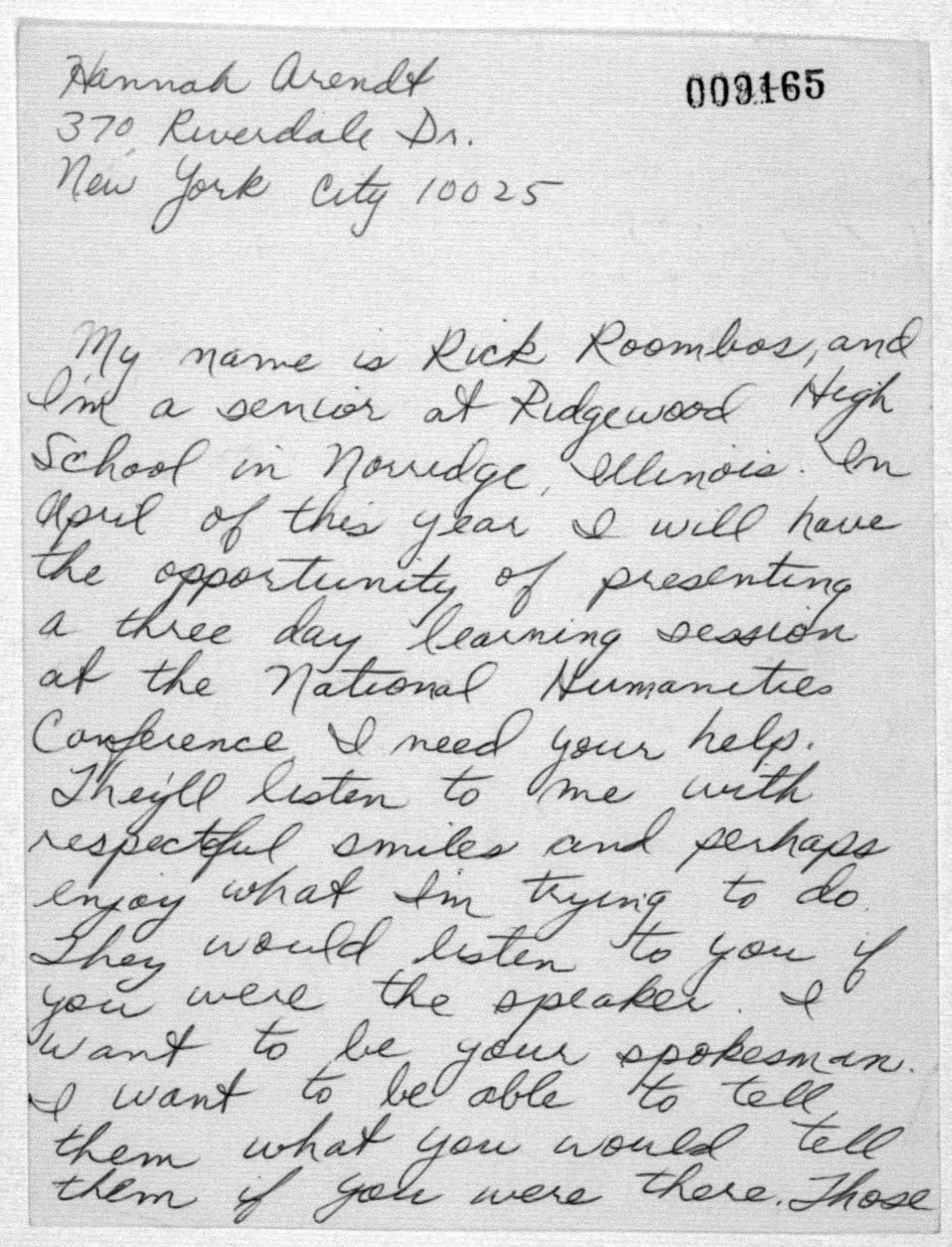 Scanned image of the current content page