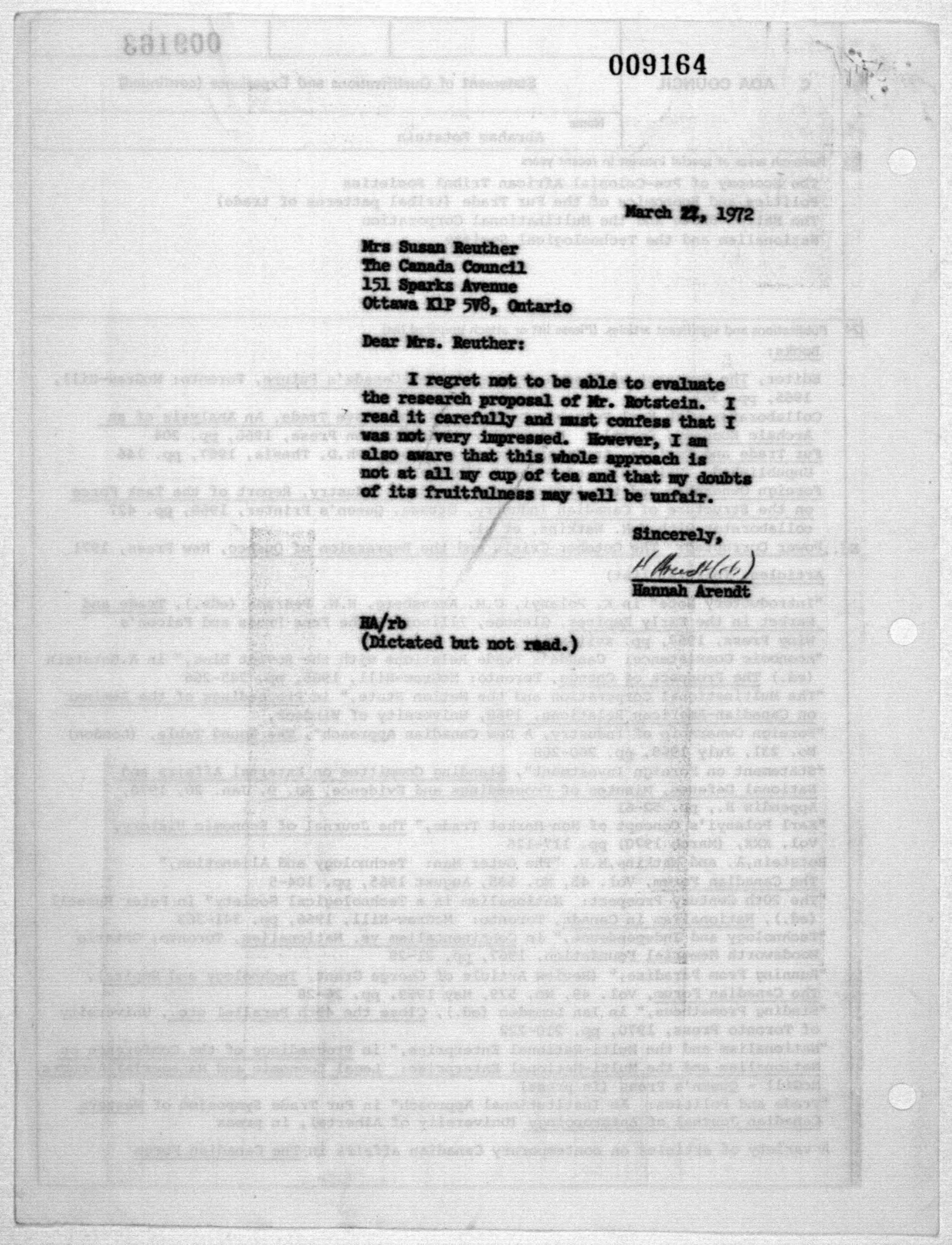 Scanned image of the current content page