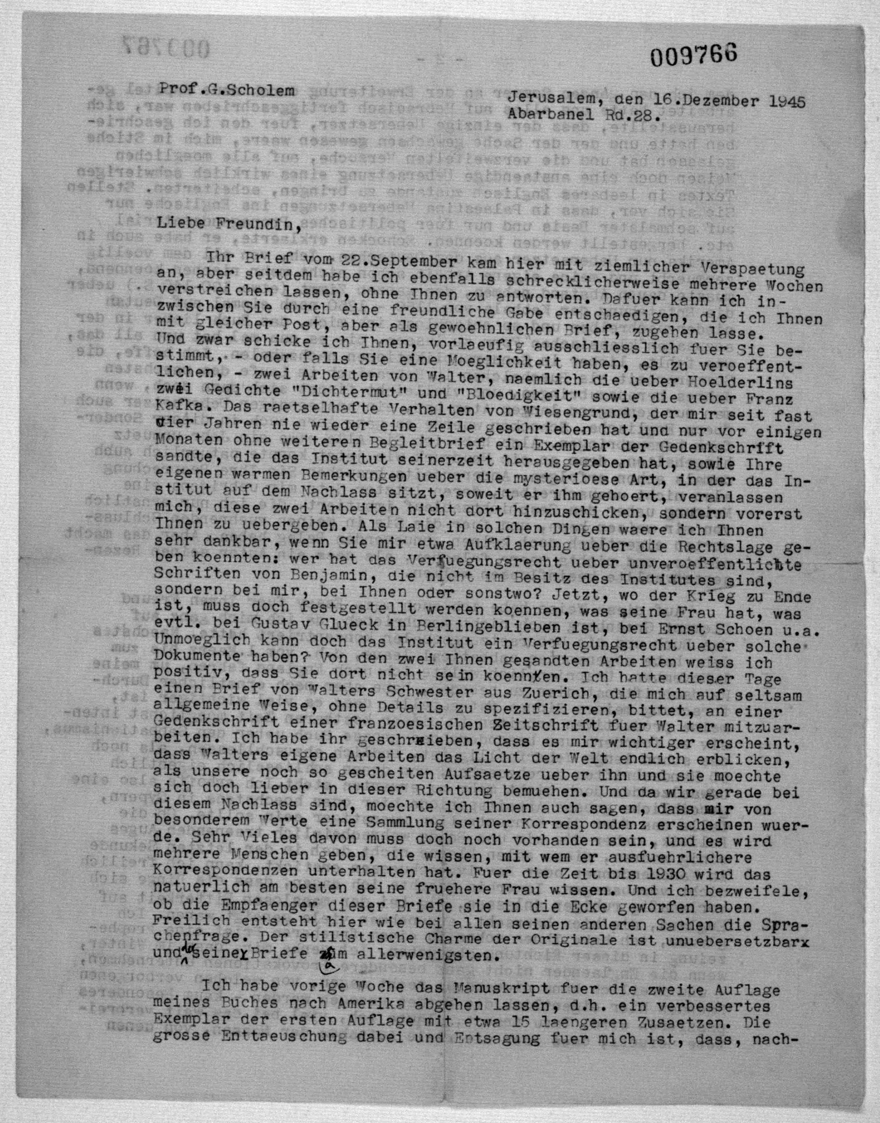 Scanned image of the current content page