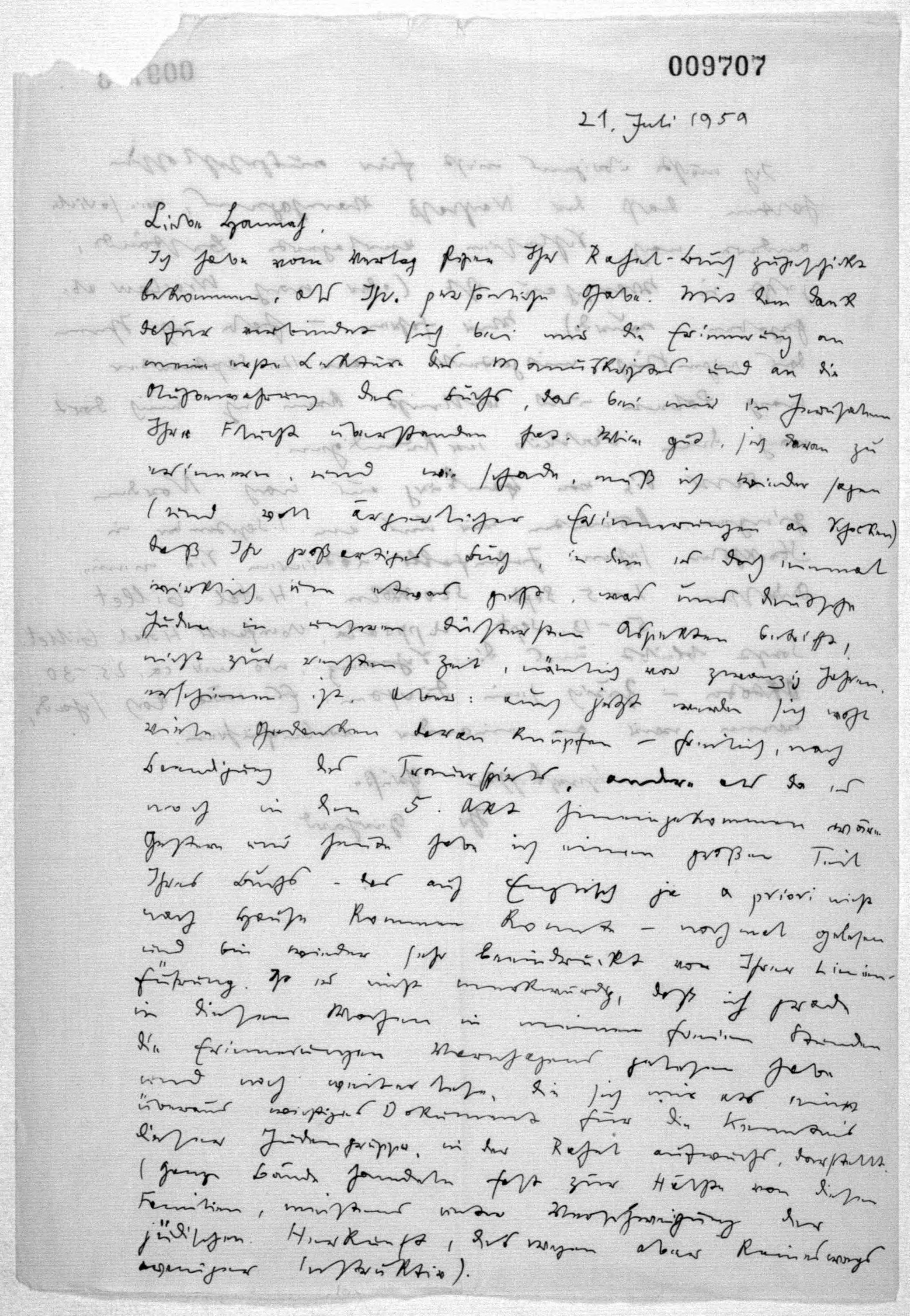 Scanned image of the current content page