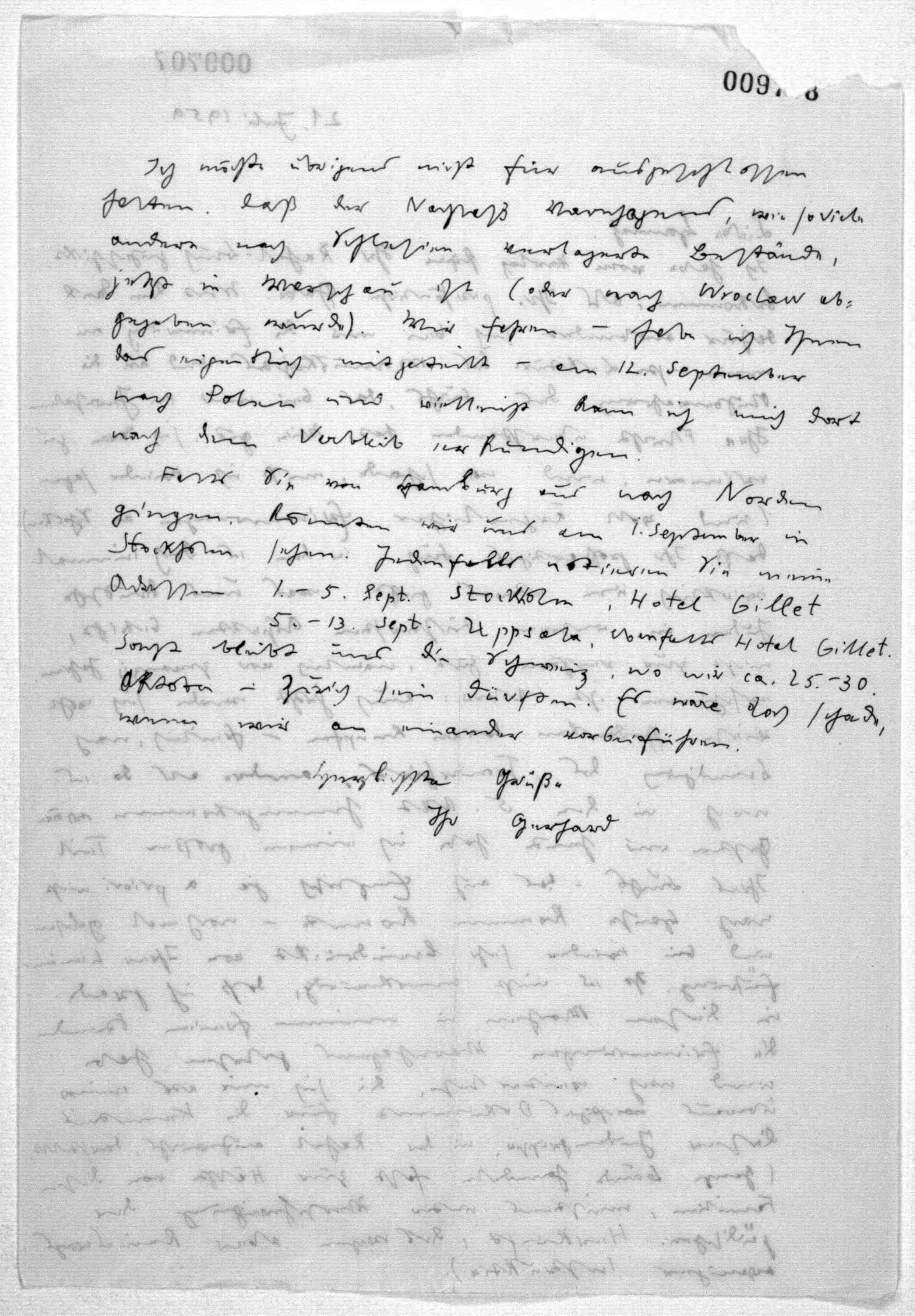 Scanned image of the current content page