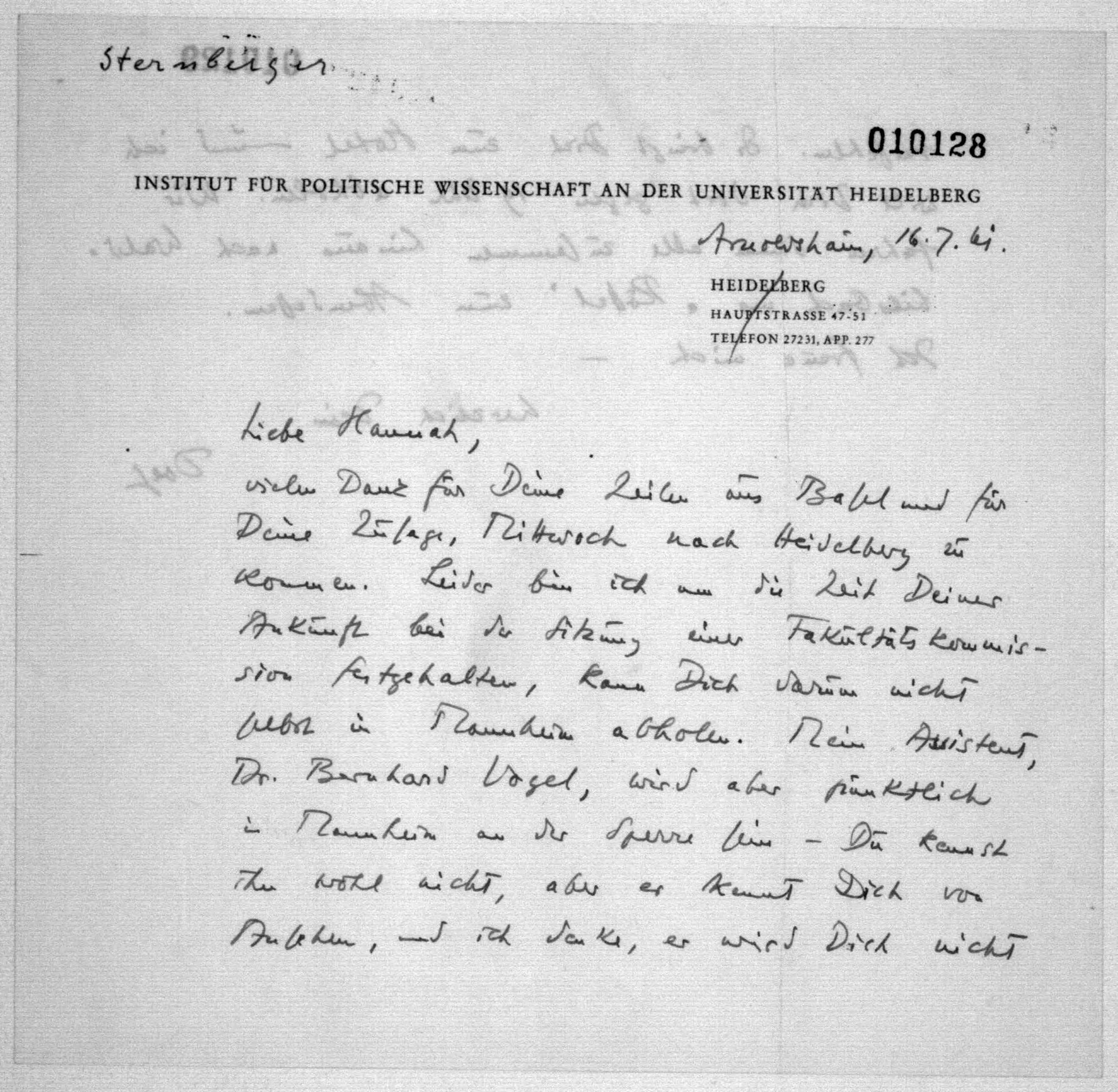 Scanned image of the current content page