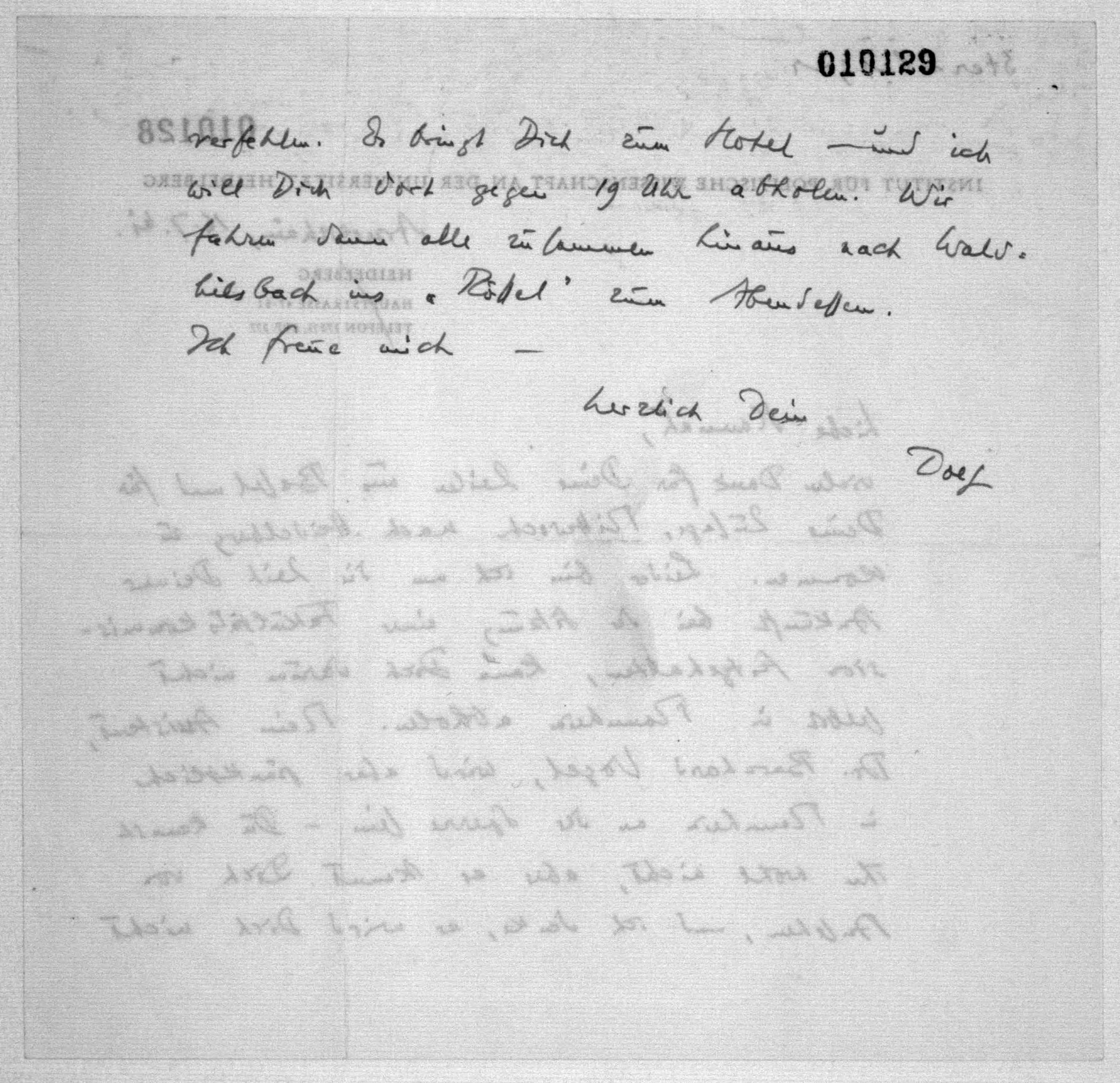 Scanned image of the current content page