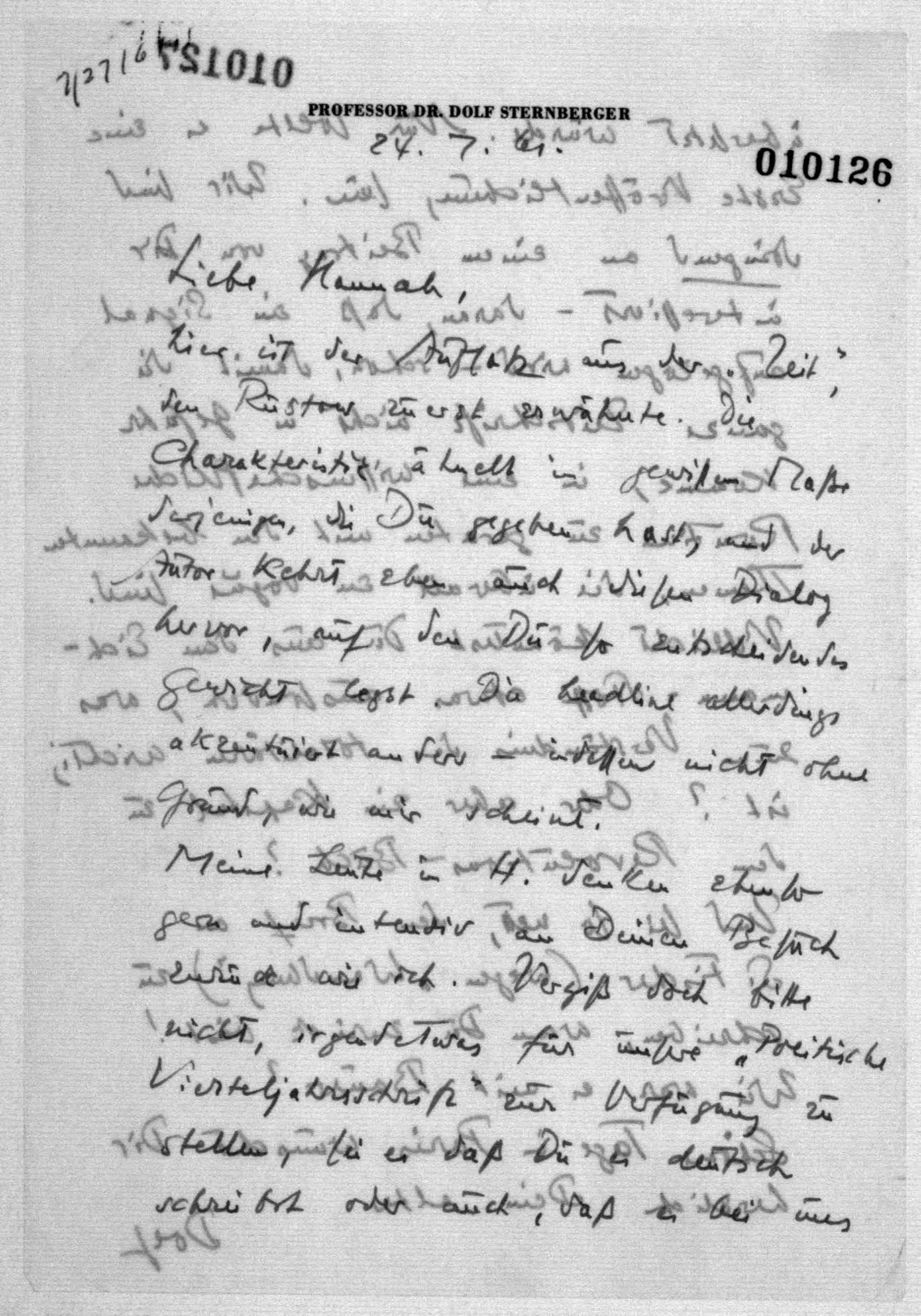 Scanned image of the current content page