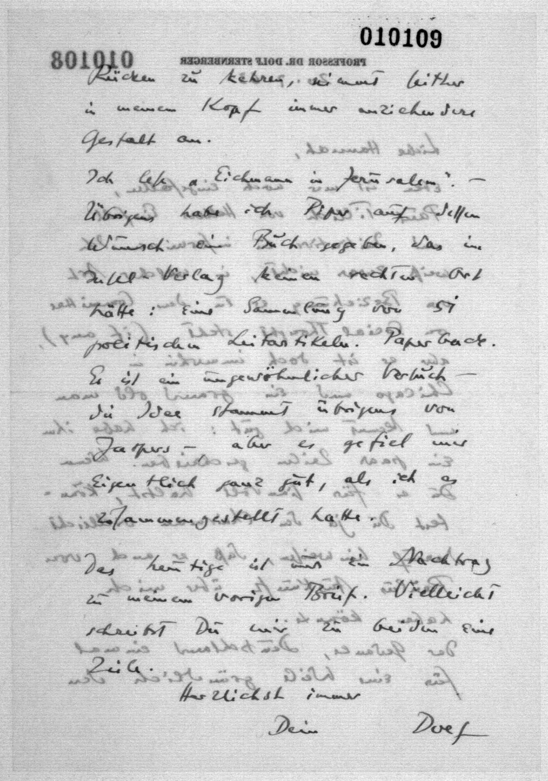 Scanned image of the current content page