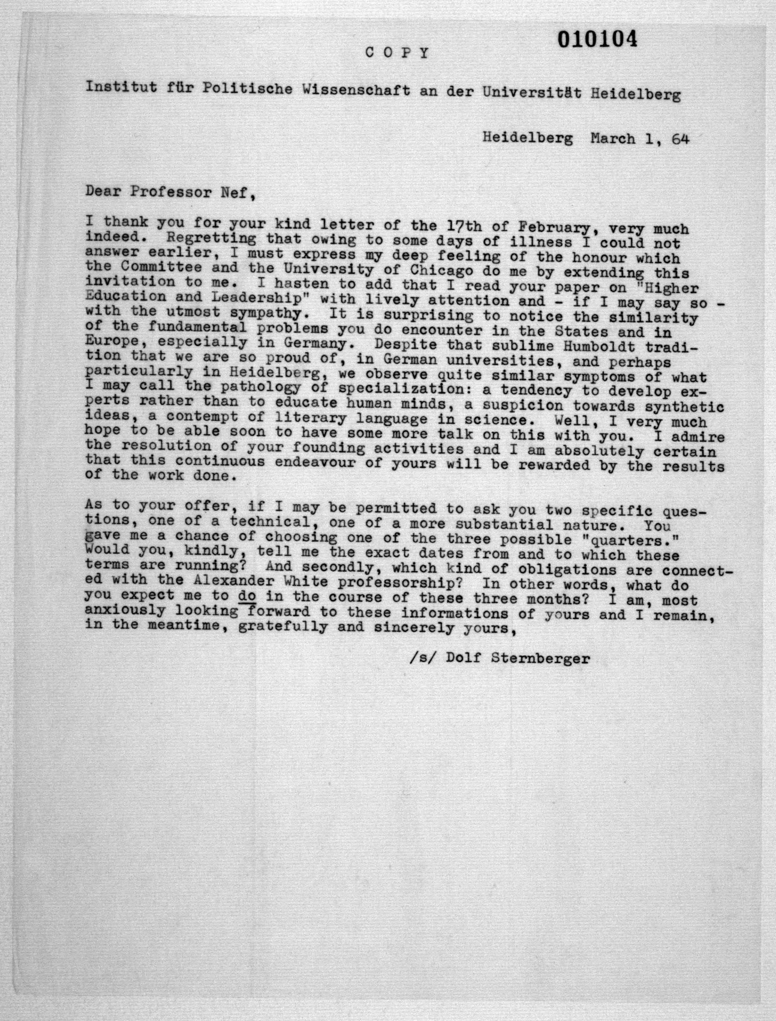 Scanned image of the current content page